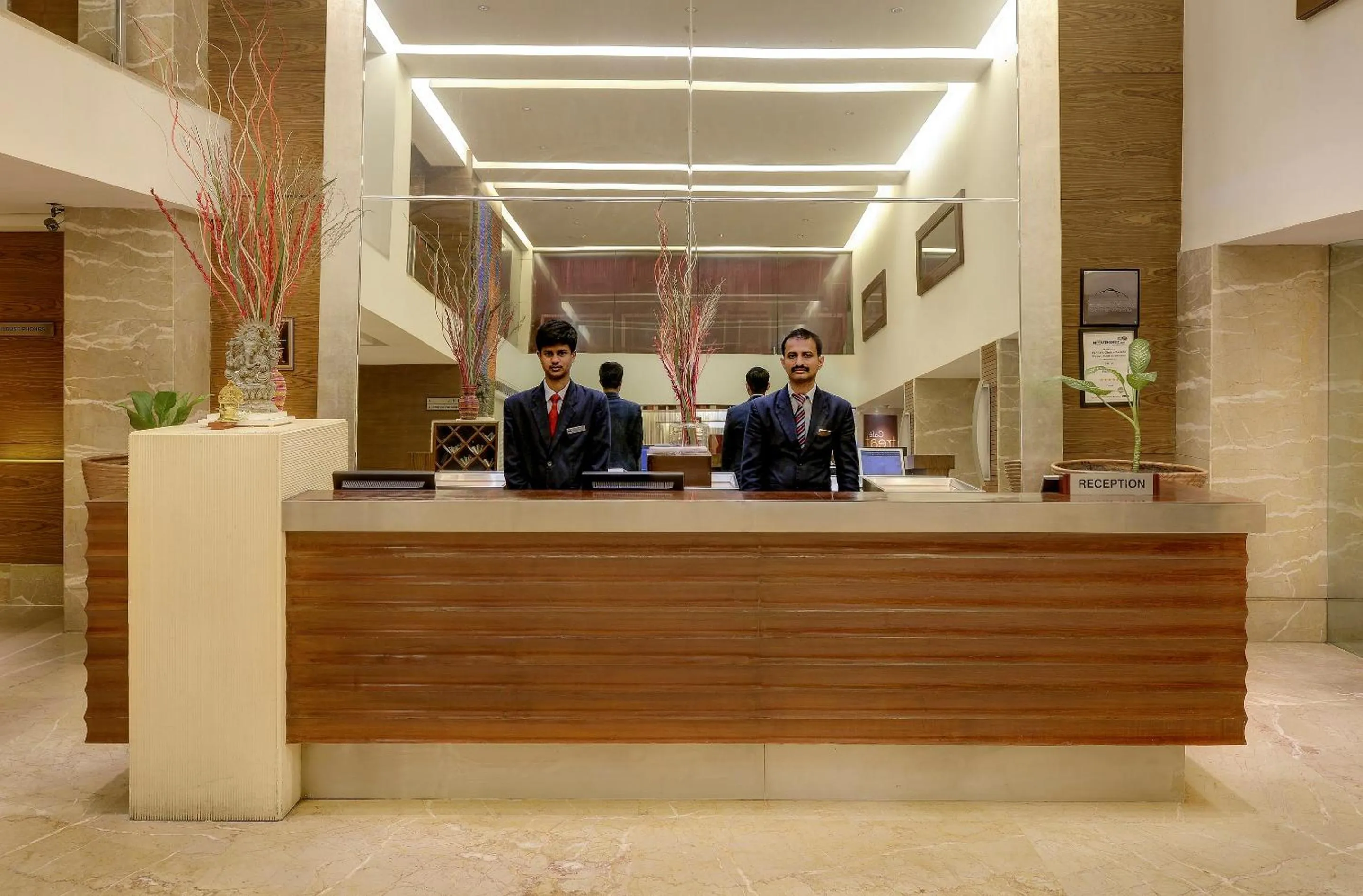 Staff in Pride Hotel, Chennai
