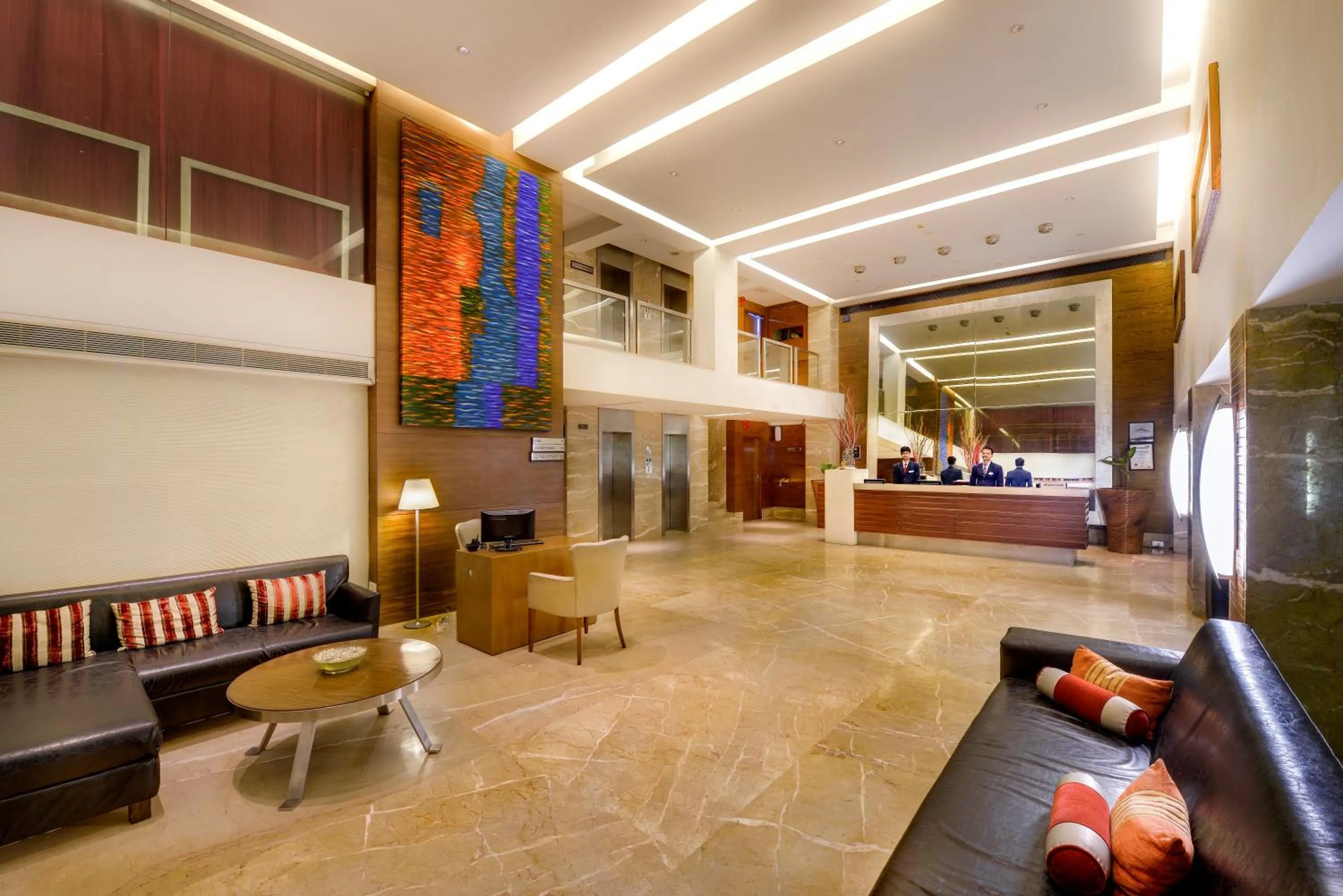 Lobby or reception in Pride Hotel, Chennai