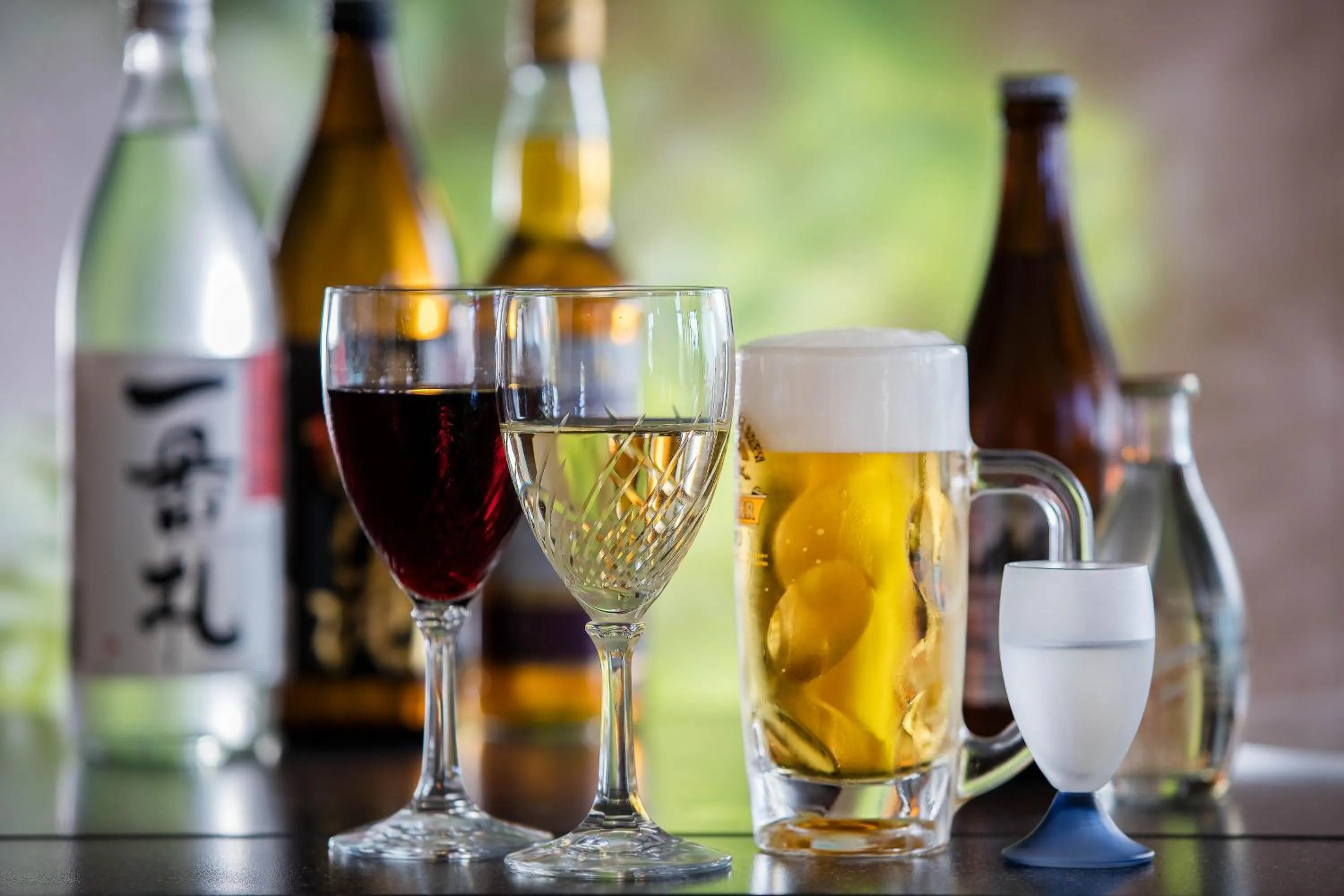 Alcoholic drinks in Miyako Resort Okushima Aqua Forest