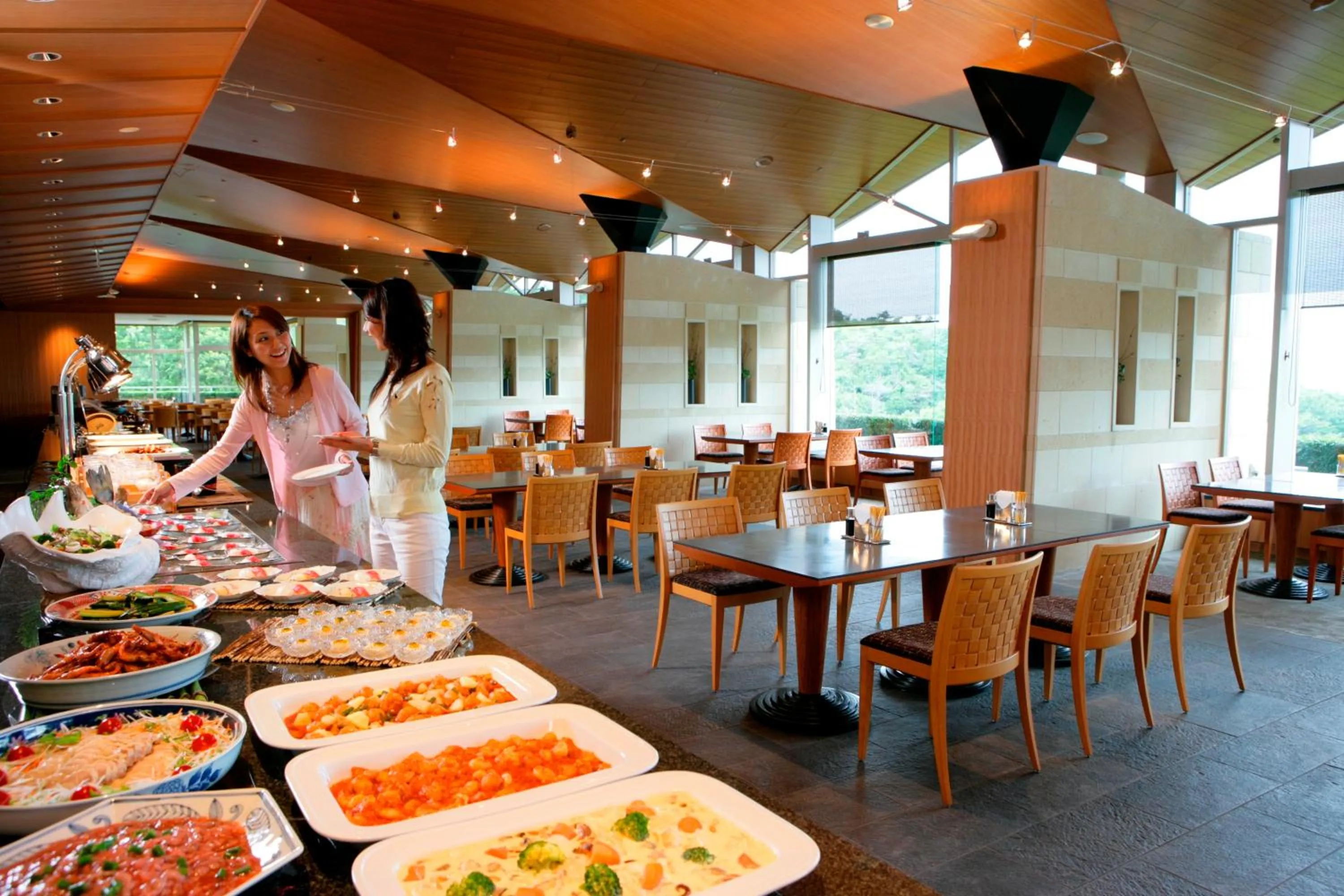 Restaurant/places to eat in Miyako Resort Okushima Aqua Forest