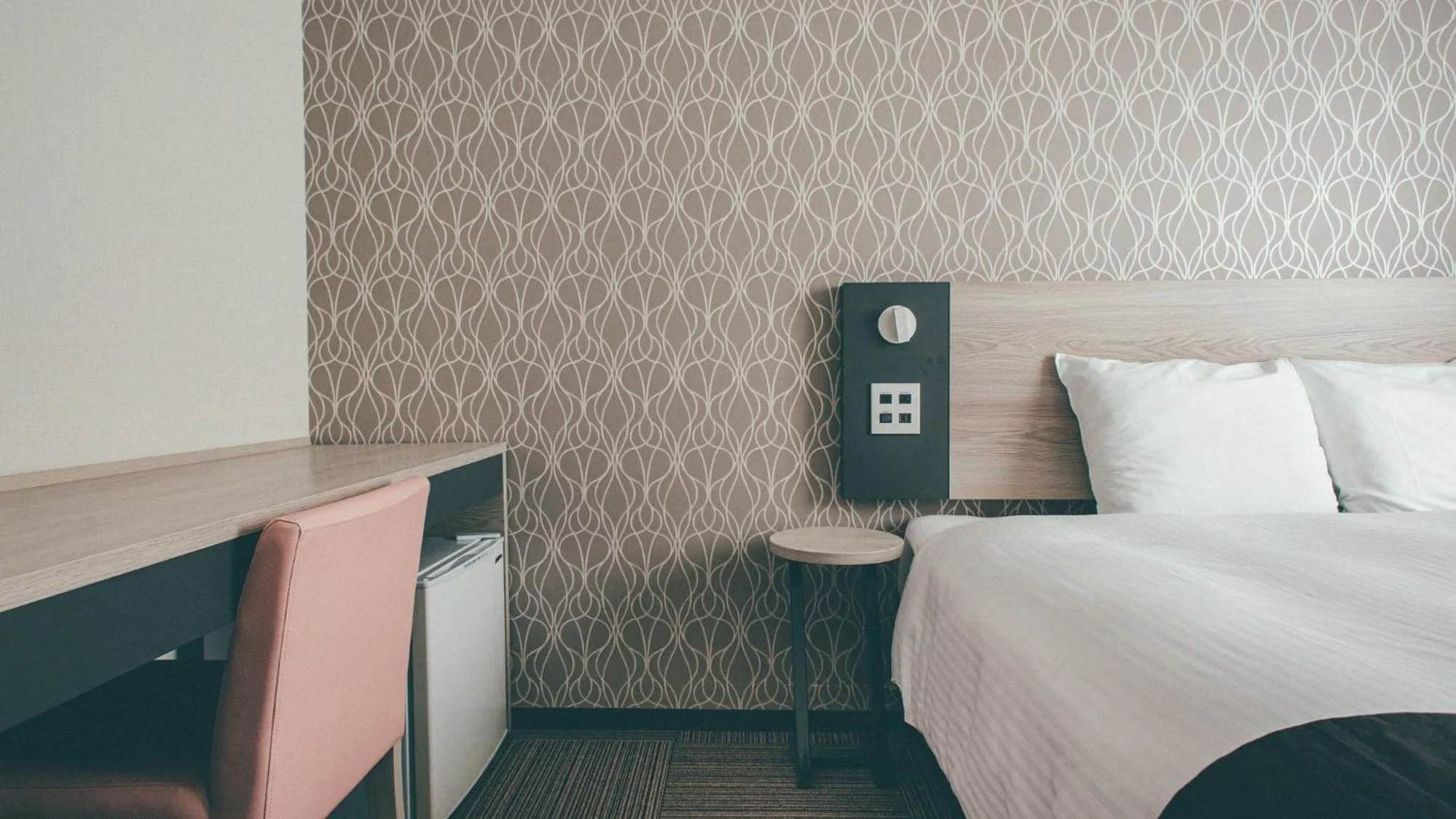 Bed in Kuretake Inn Premium Nagoya Nayabashi