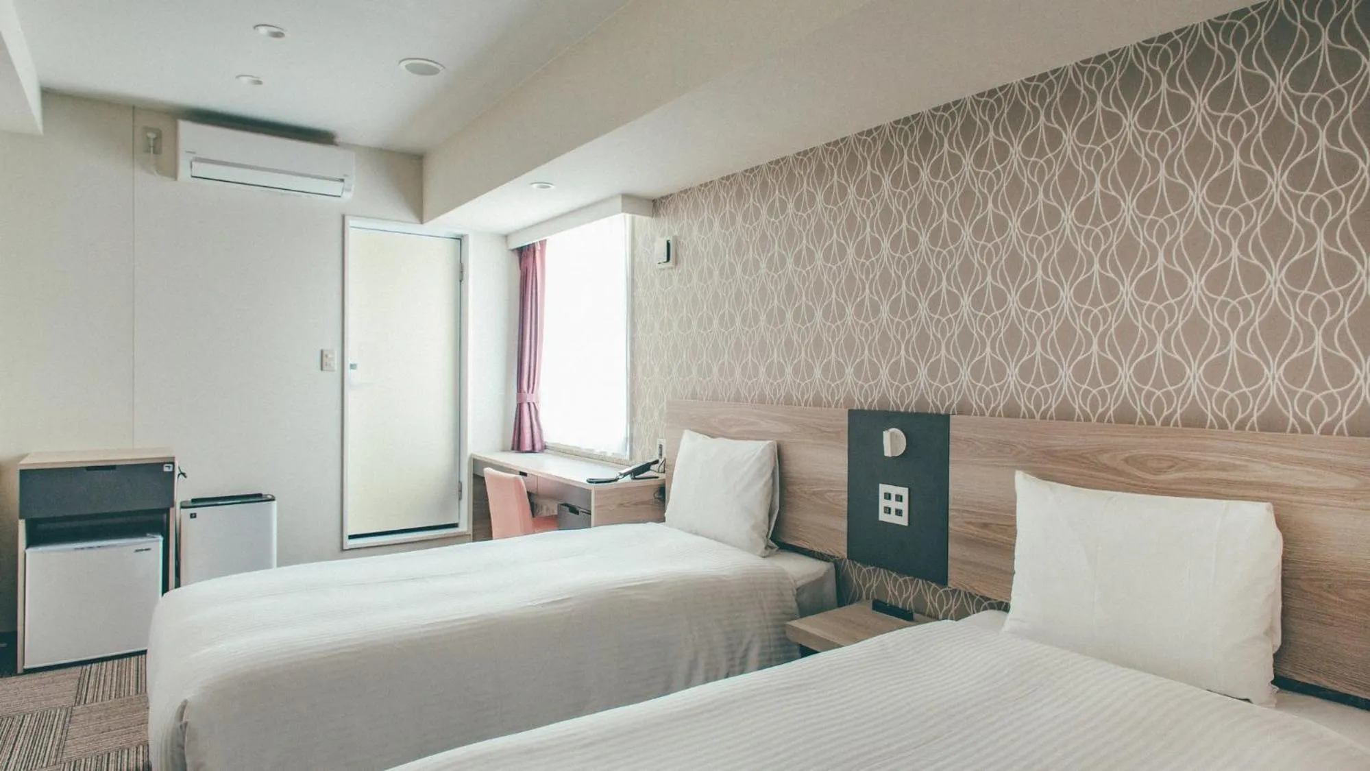 Bed in Kuretake Inn Premium Nagoya Nayabashi