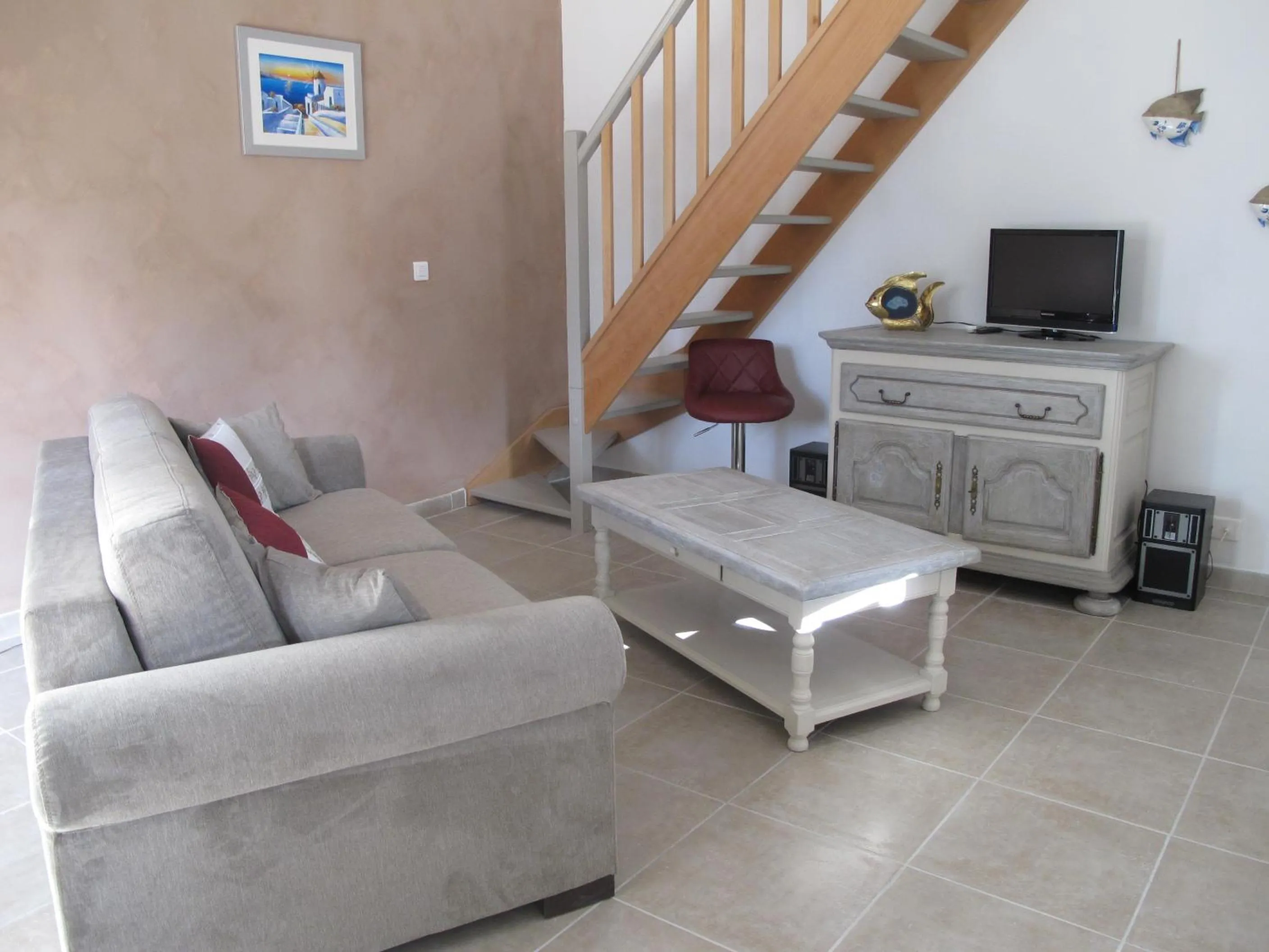 Living room in L'Oustau de Bigatié