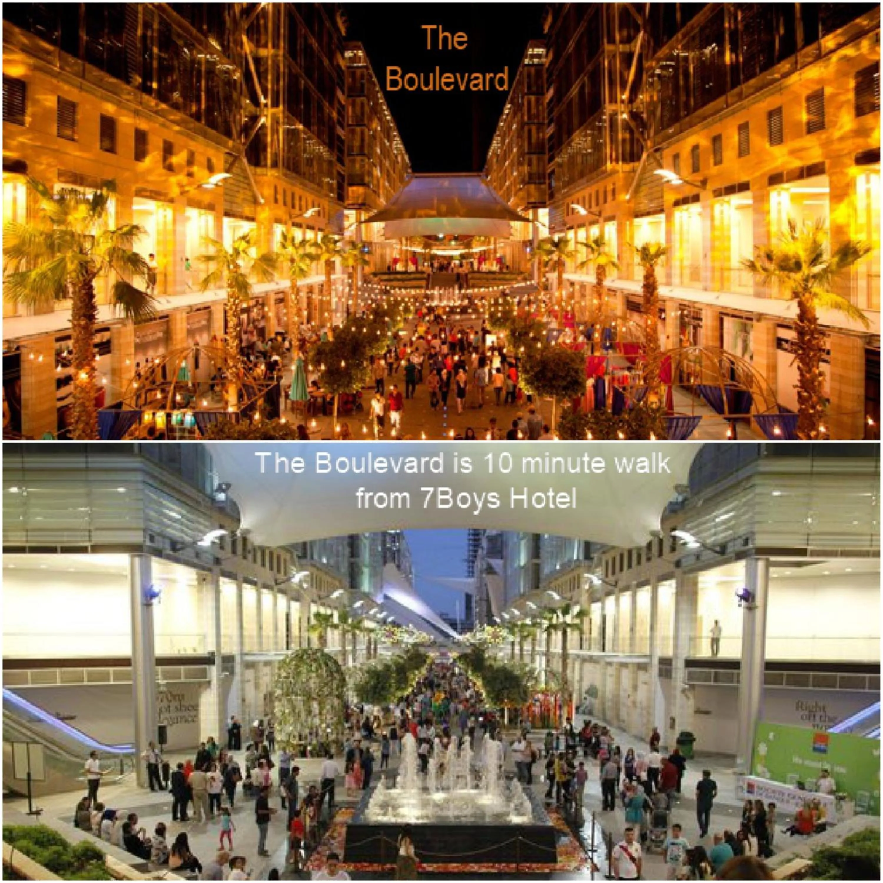 Property building in 7Boys Hotel