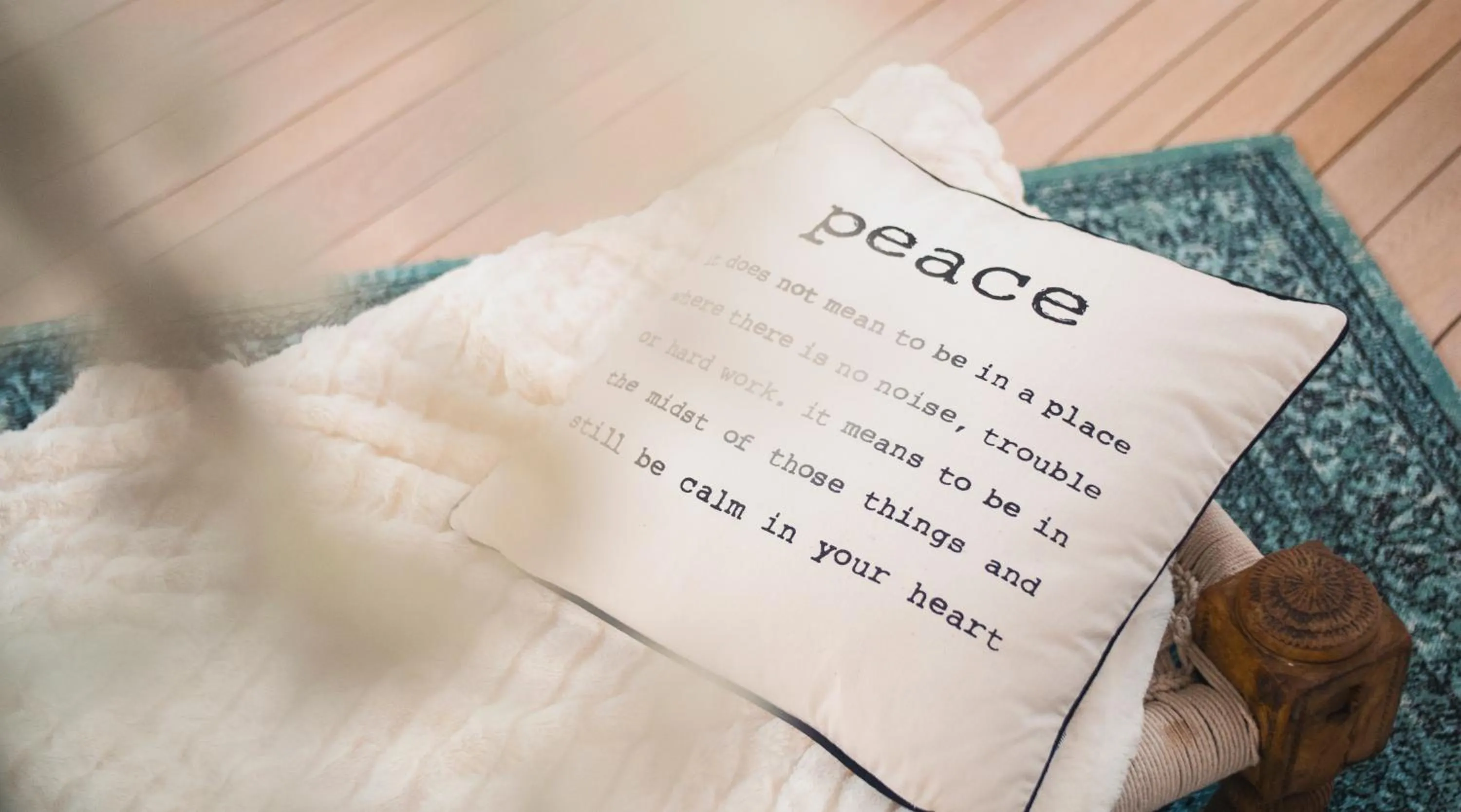 Decorative detail in Aelia Wellness Retreat