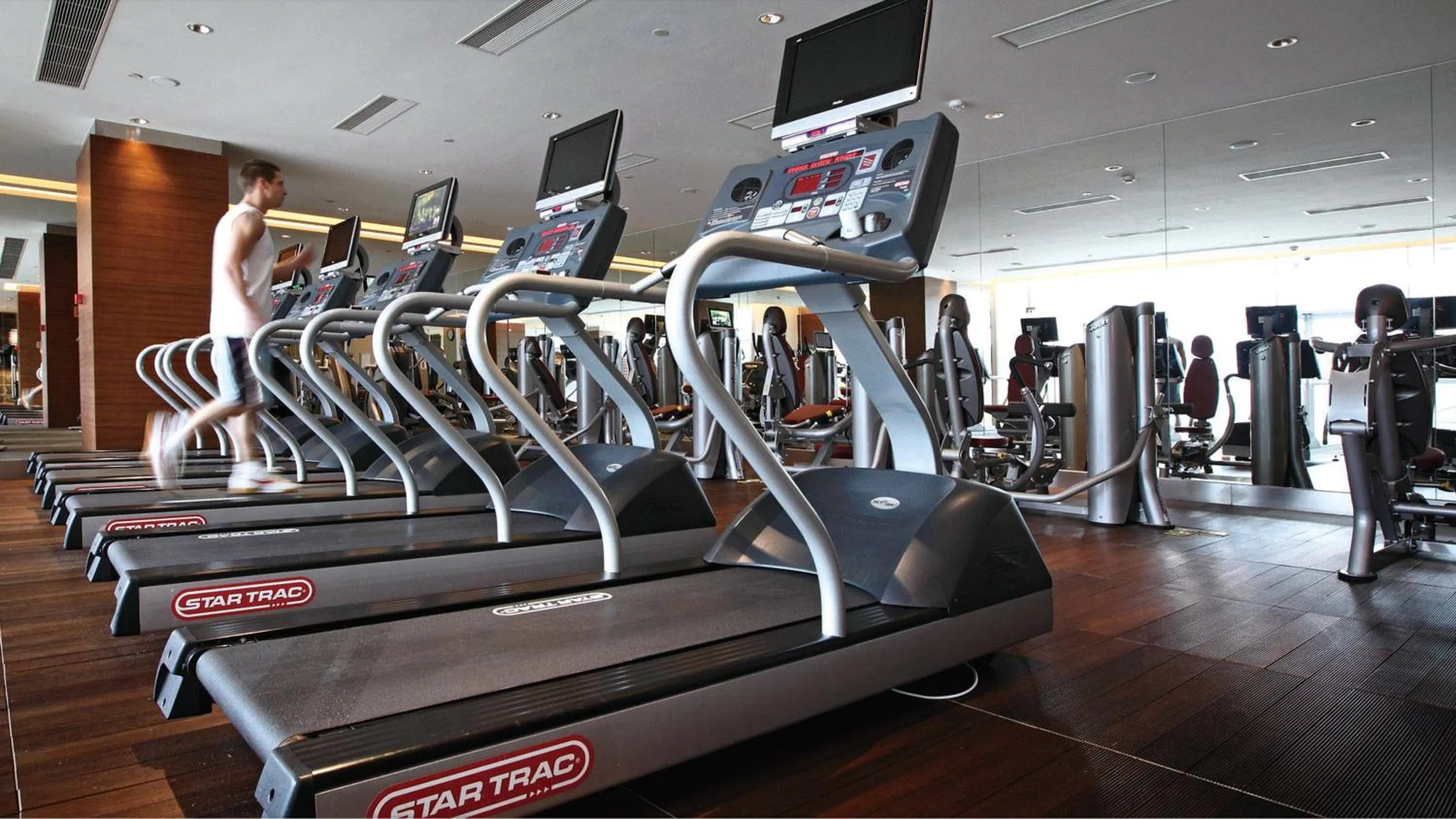 Fitness centre/facilities in InterContinental Qingdao by IHG l Inside the Olympic Sailing Center l May Fourth Square