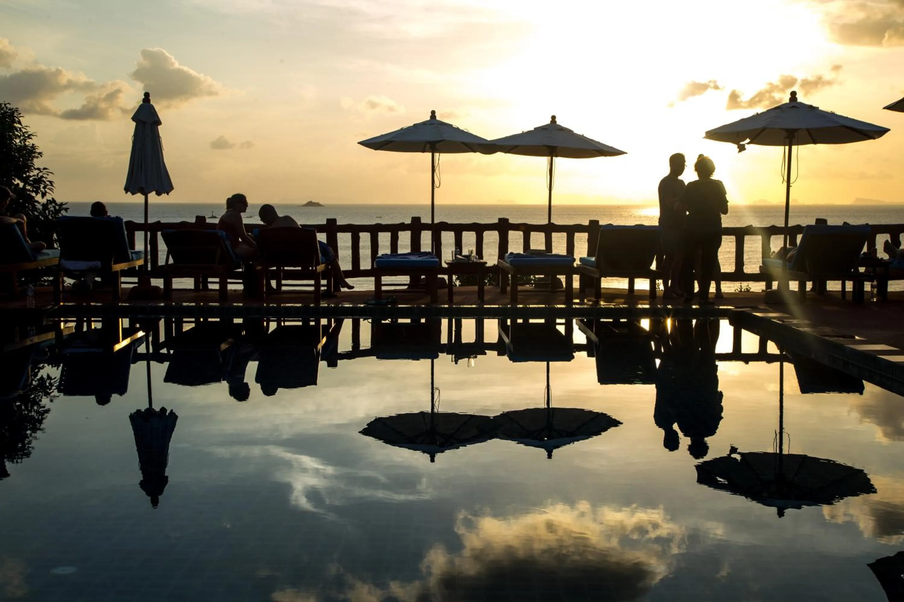Swimming pool in Zama Resort Koh Phangan