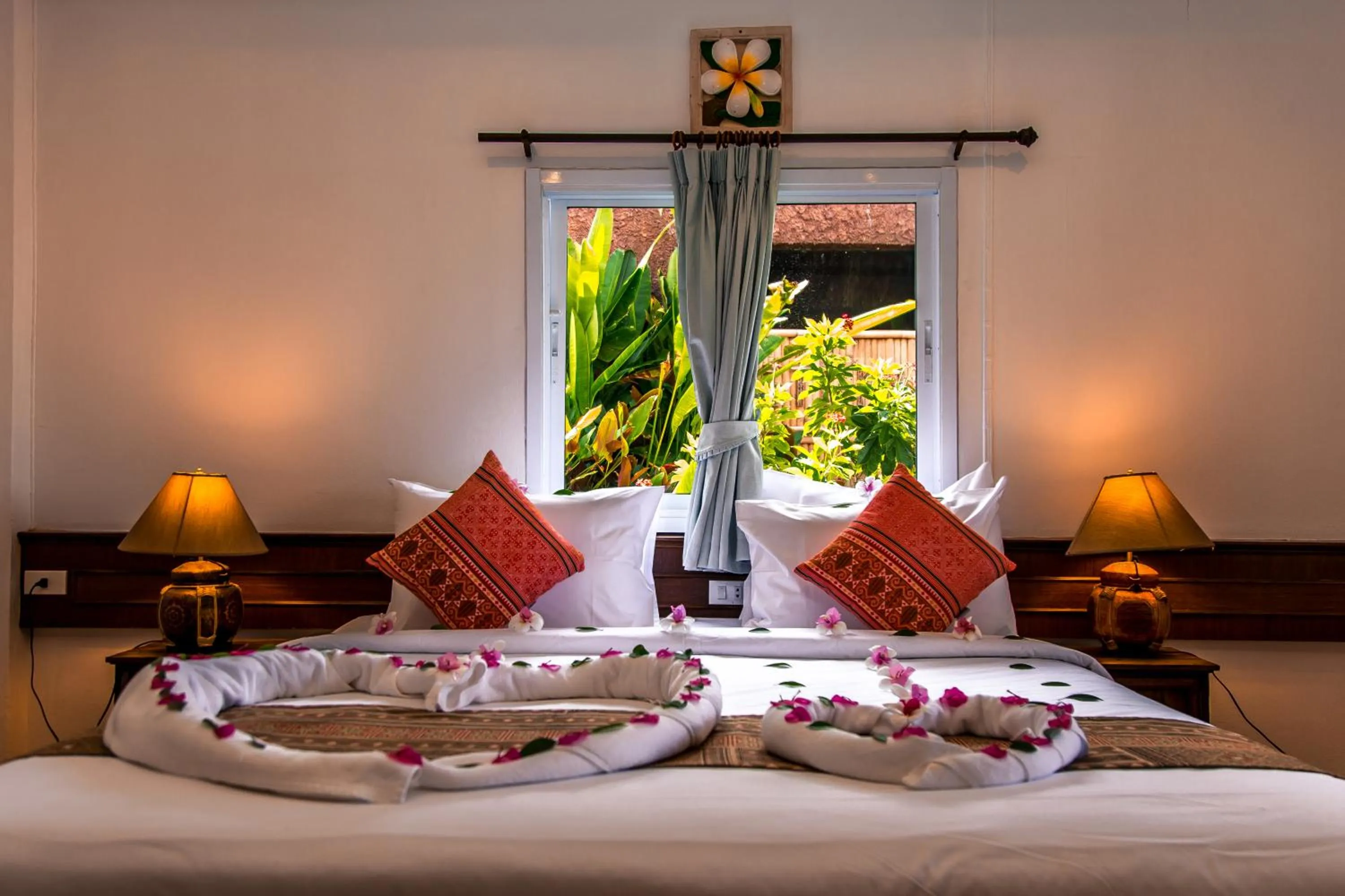 Bed in Zama Resort Koh Phangan