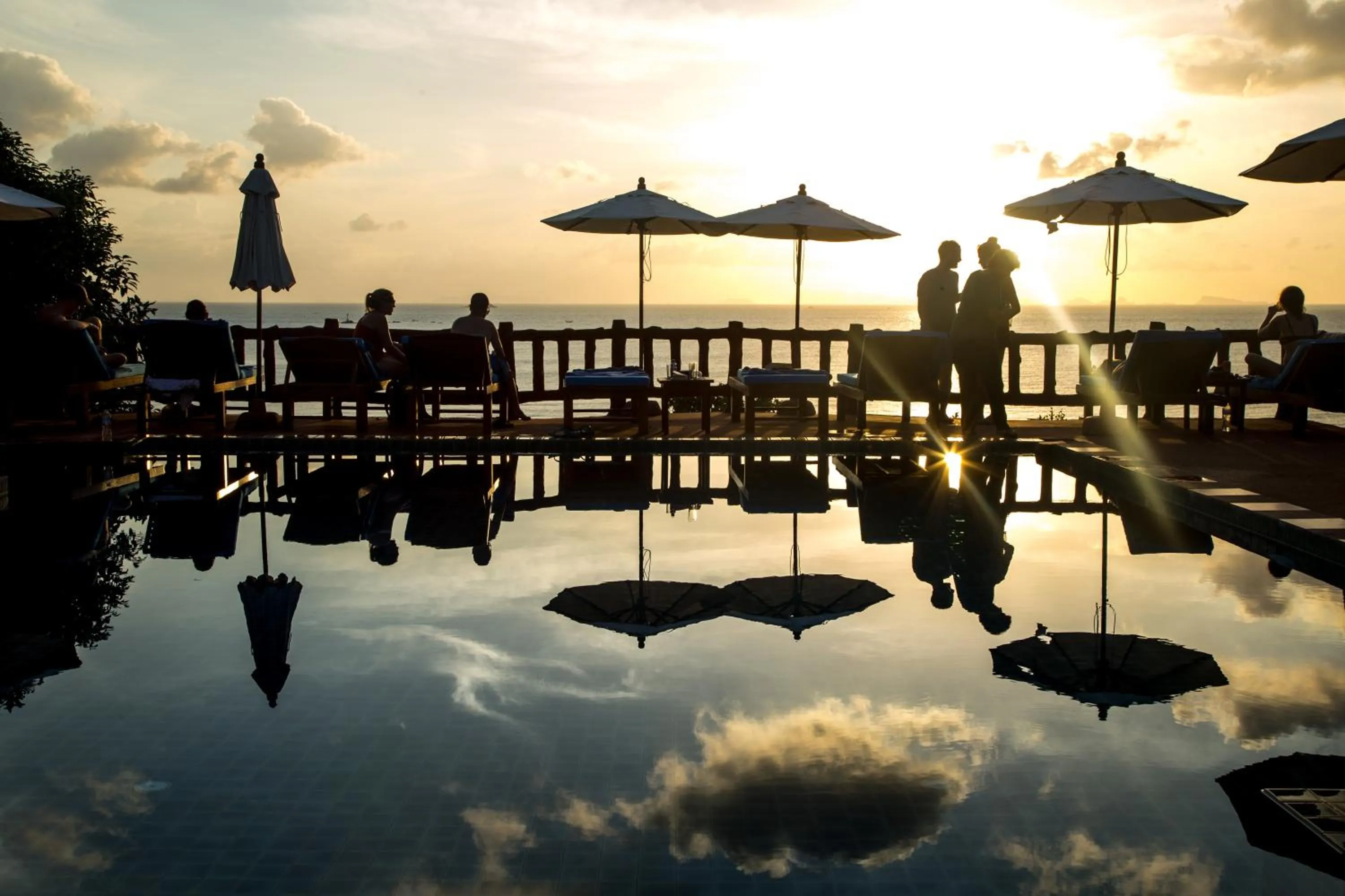 Swimming pool in Zama Resort Koh Phangan