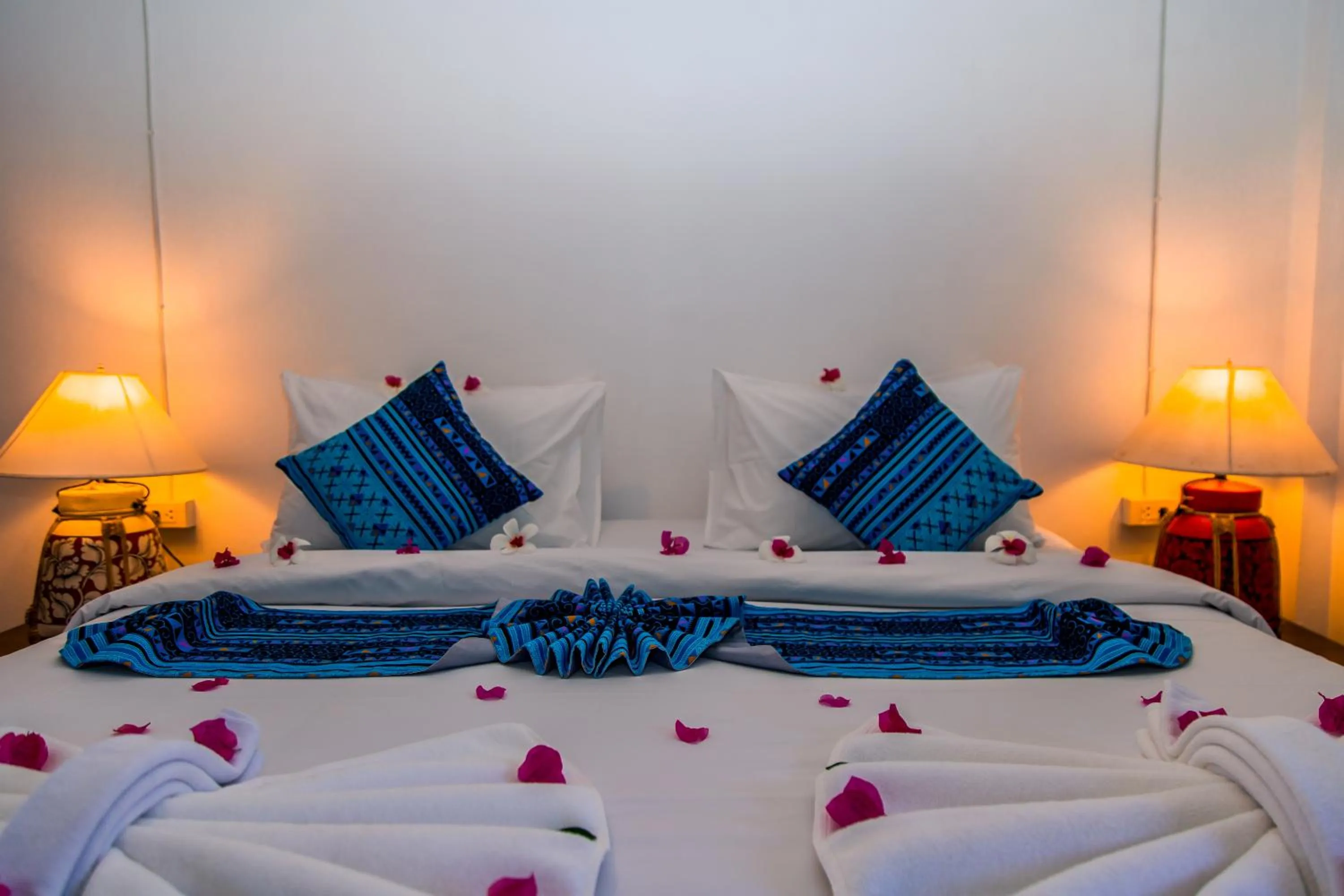 Bed in Zama Resort Koh Phangan