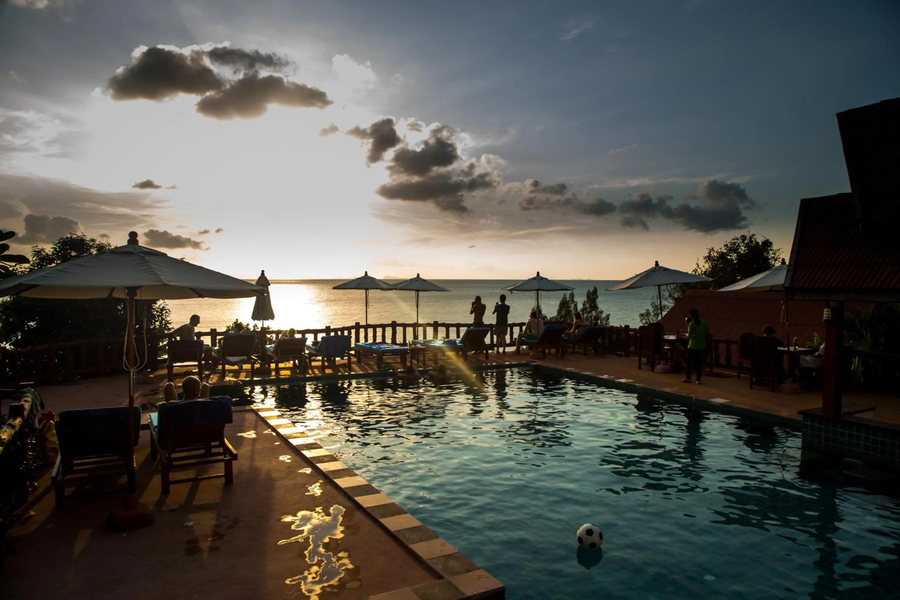 Swimming pool in Zama Resort Koh Phangan