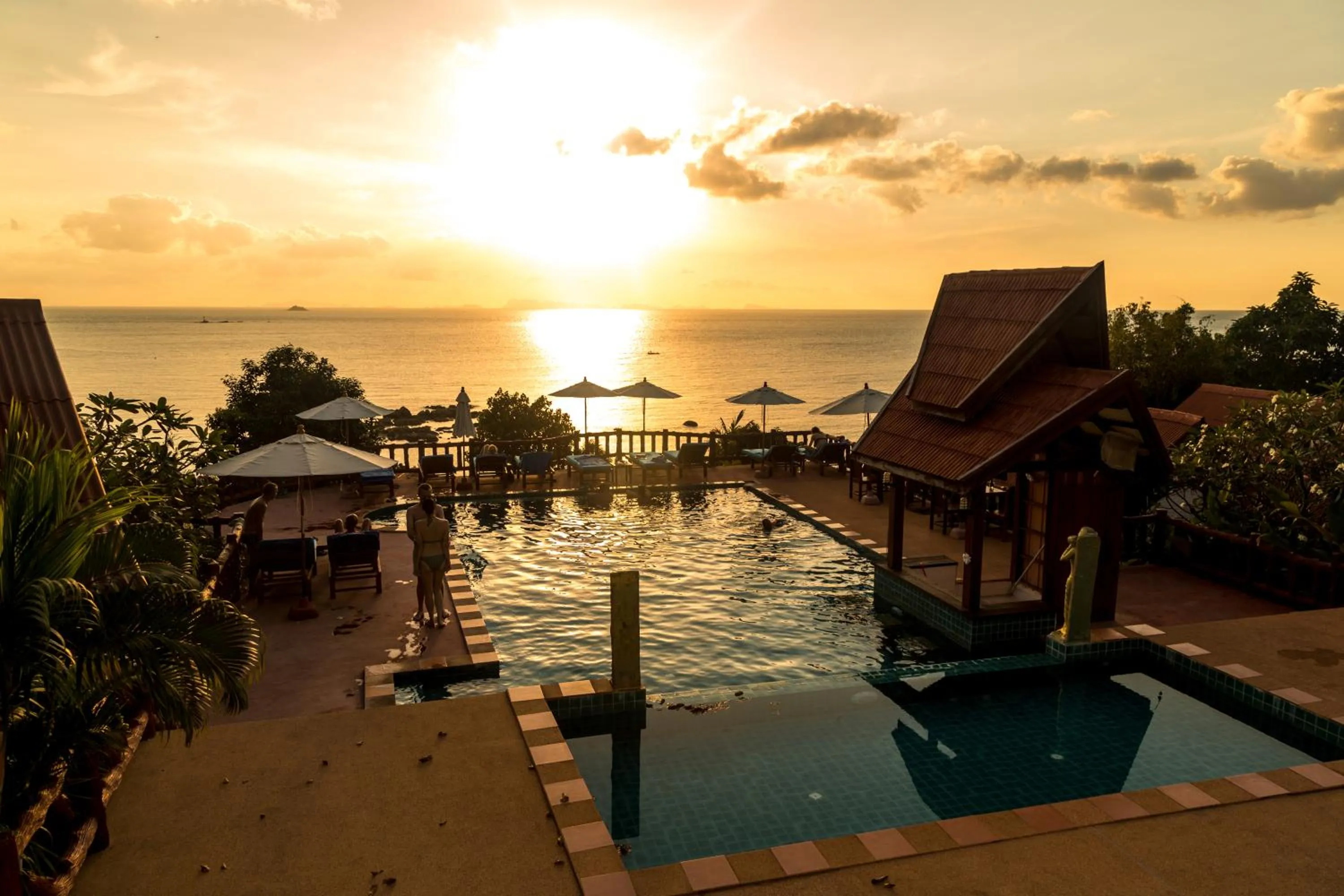 Swimming pool in Zama Resort Koh Phangan