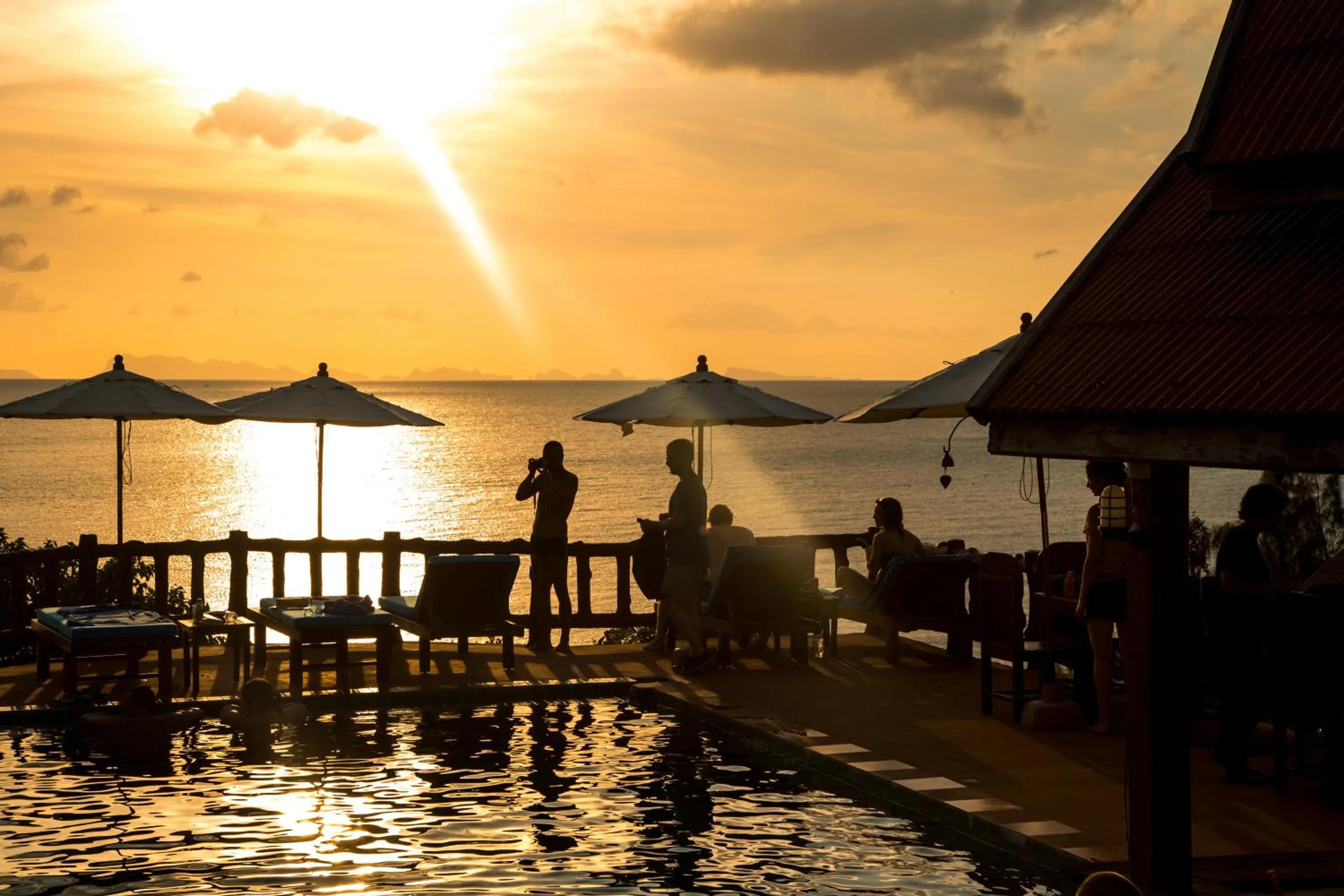 Swimming pool in Zama Resort Koh Phangan