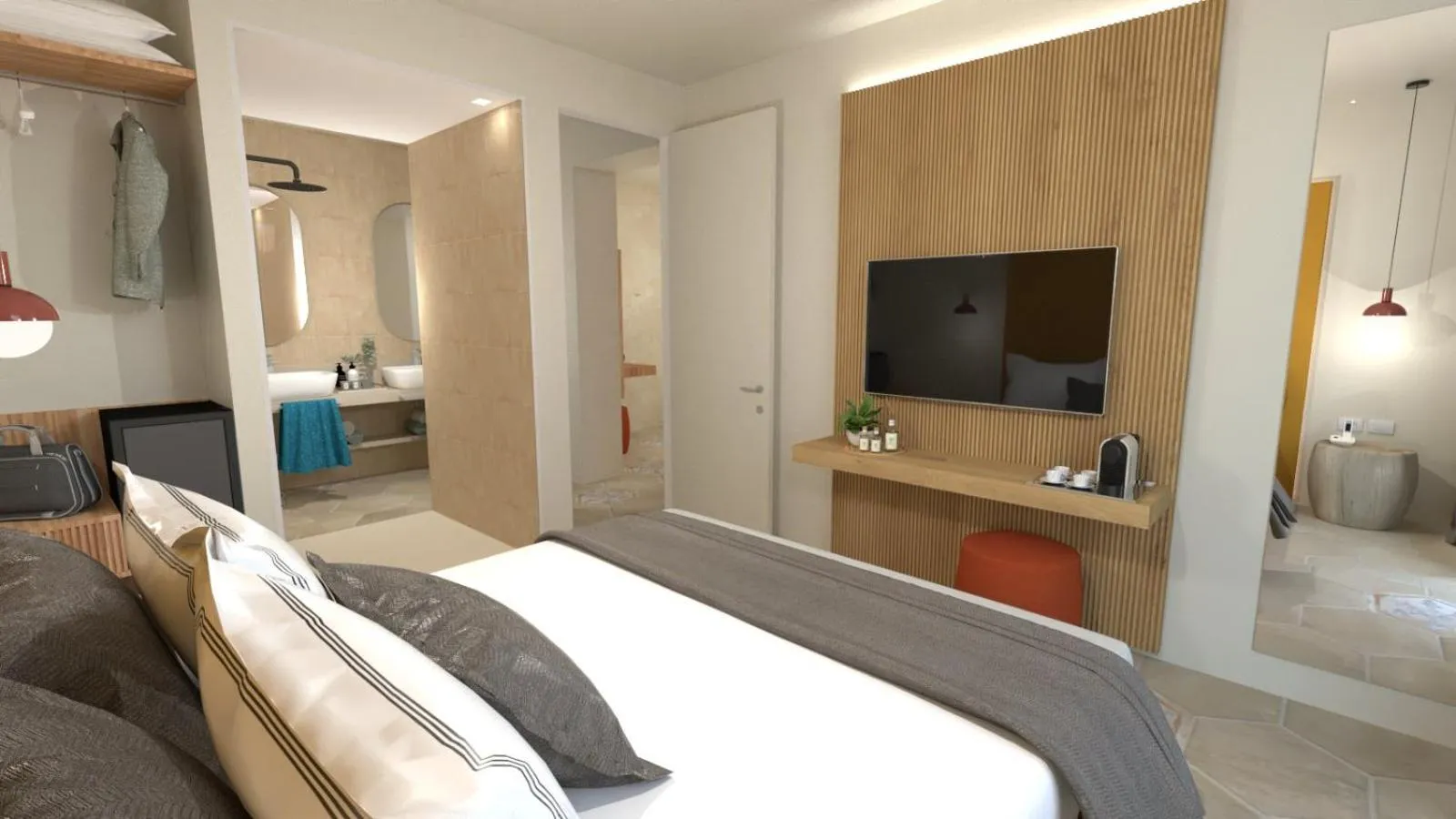 Bed in Antico Podere San Francesco