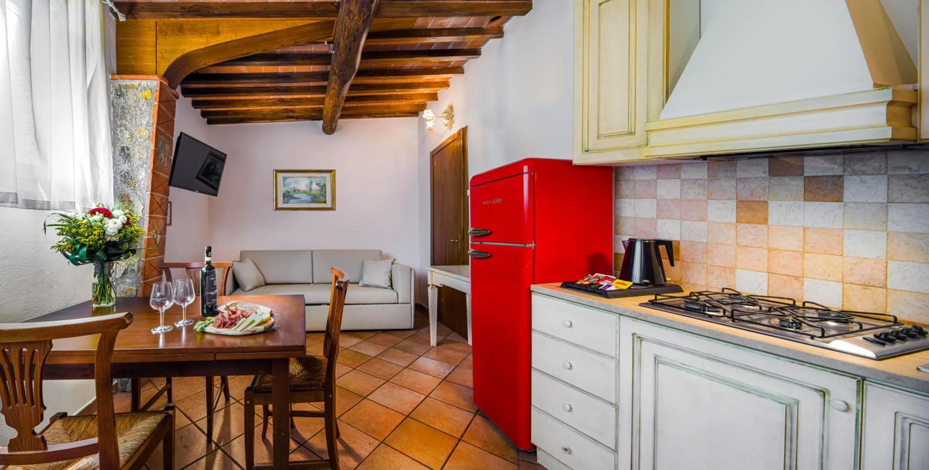 kitchen in Antico Podere San Francesco