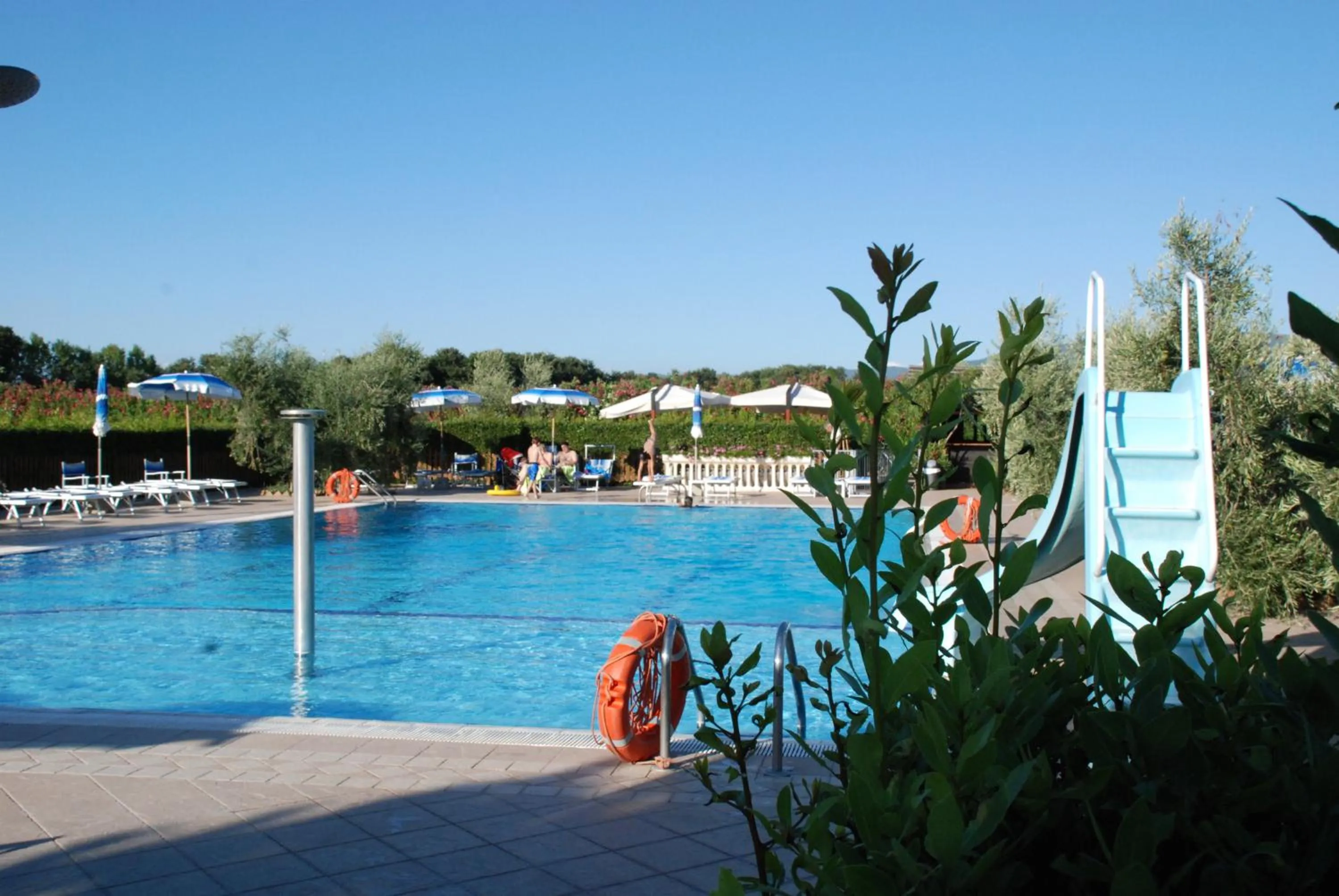 Pool view in Antico Podere San Francesco