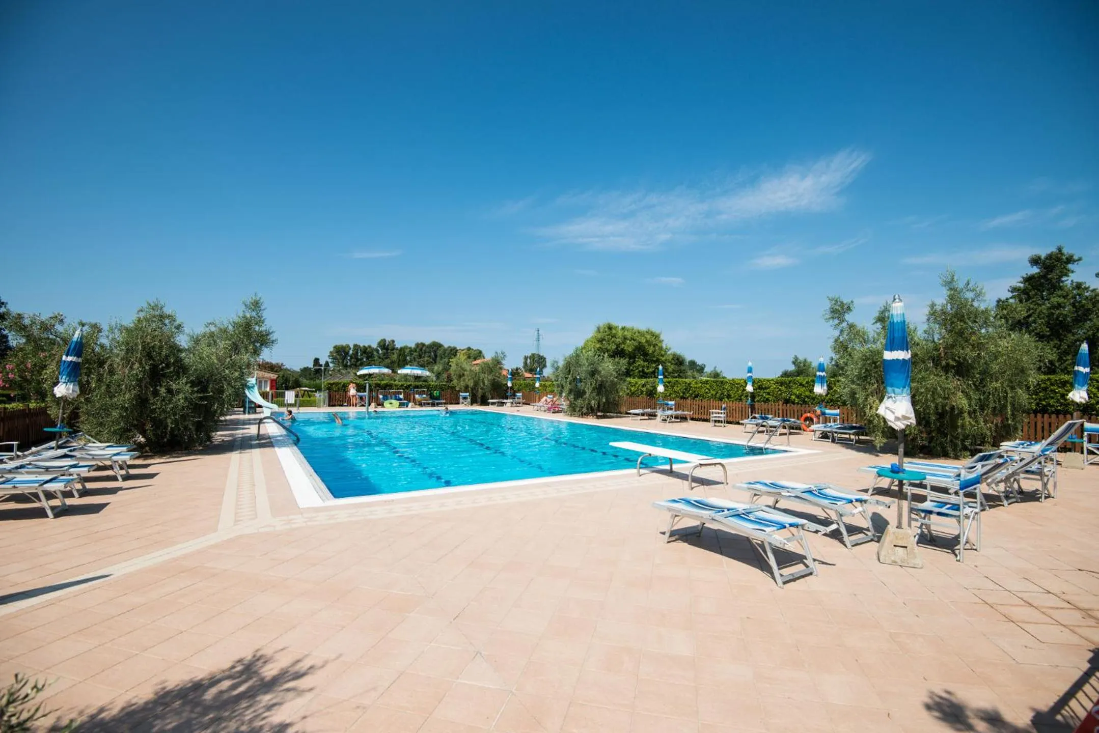 Pool view in Antico Podere San Francesco