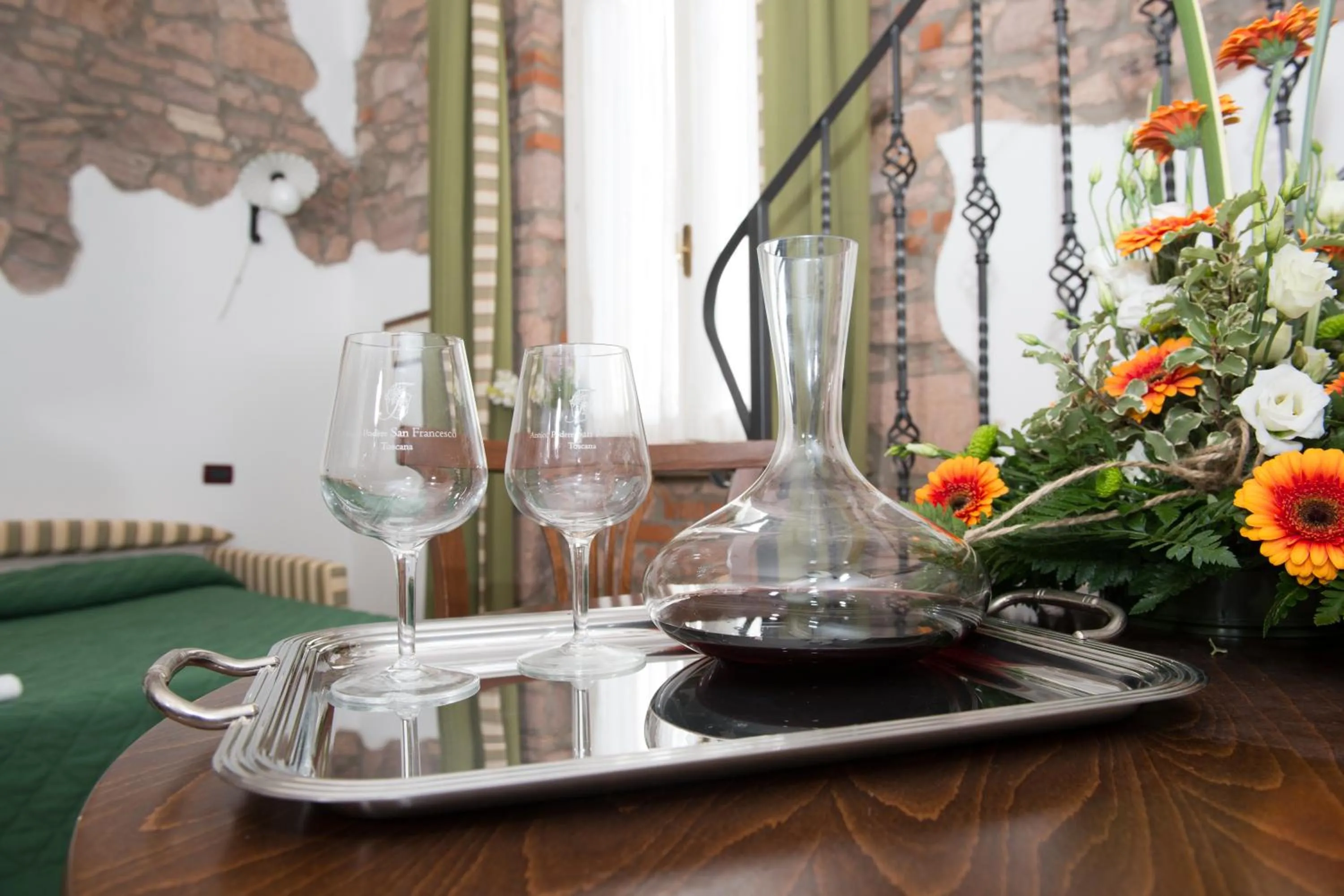 Bed in Antico Podere San Francesco