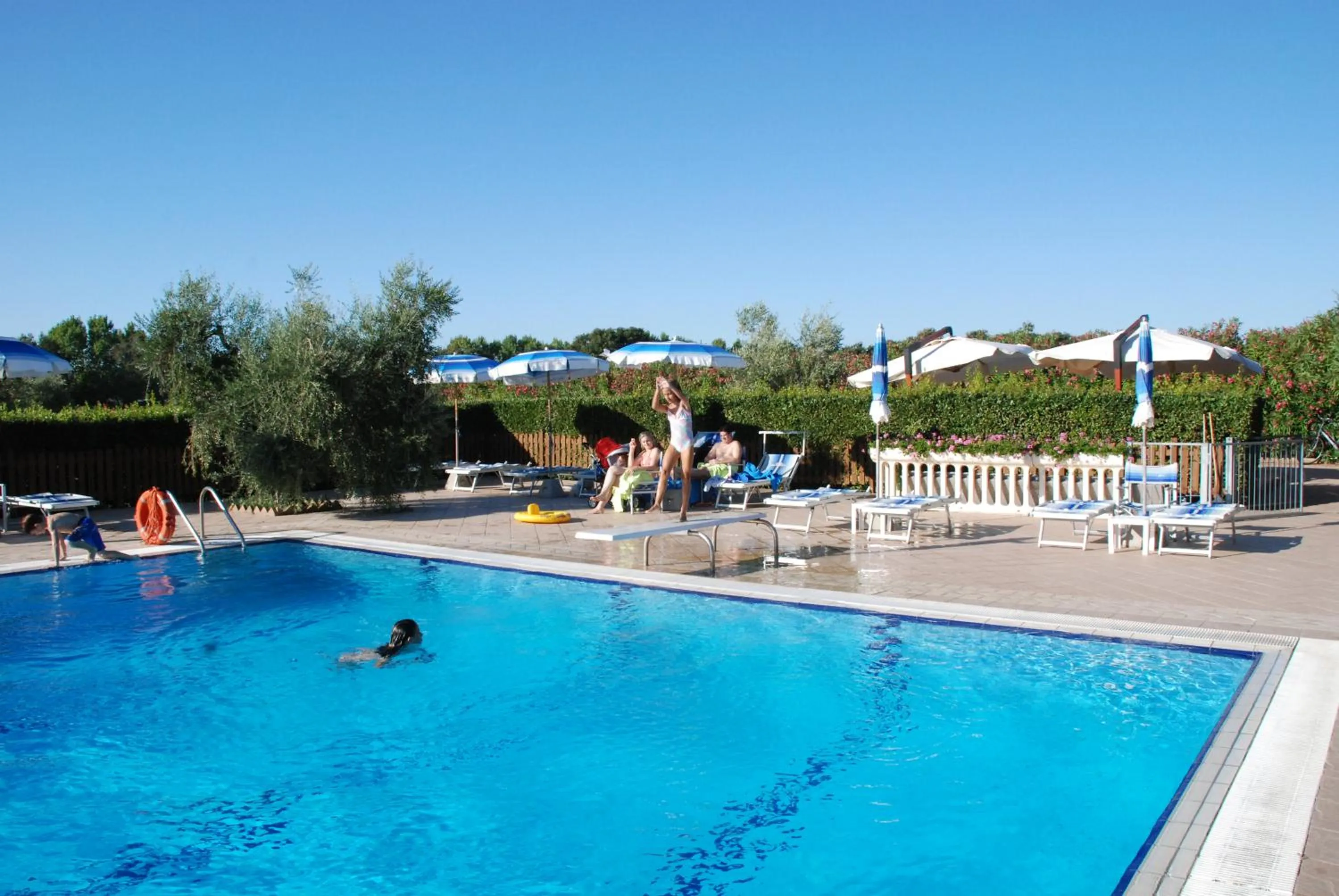 Pool view in Antico Podere San Francesco