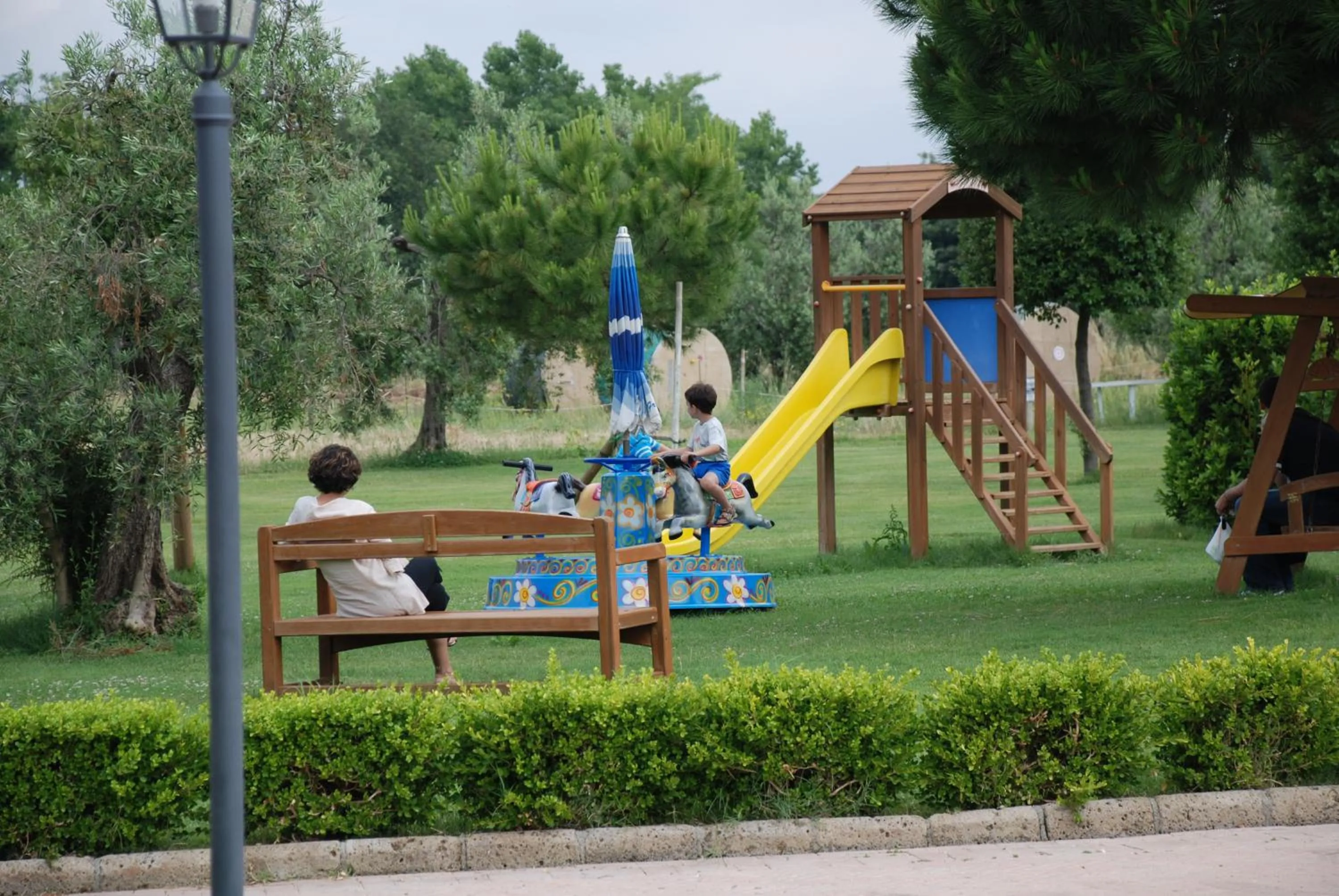 Children play ground in Antico Podere San Francesco