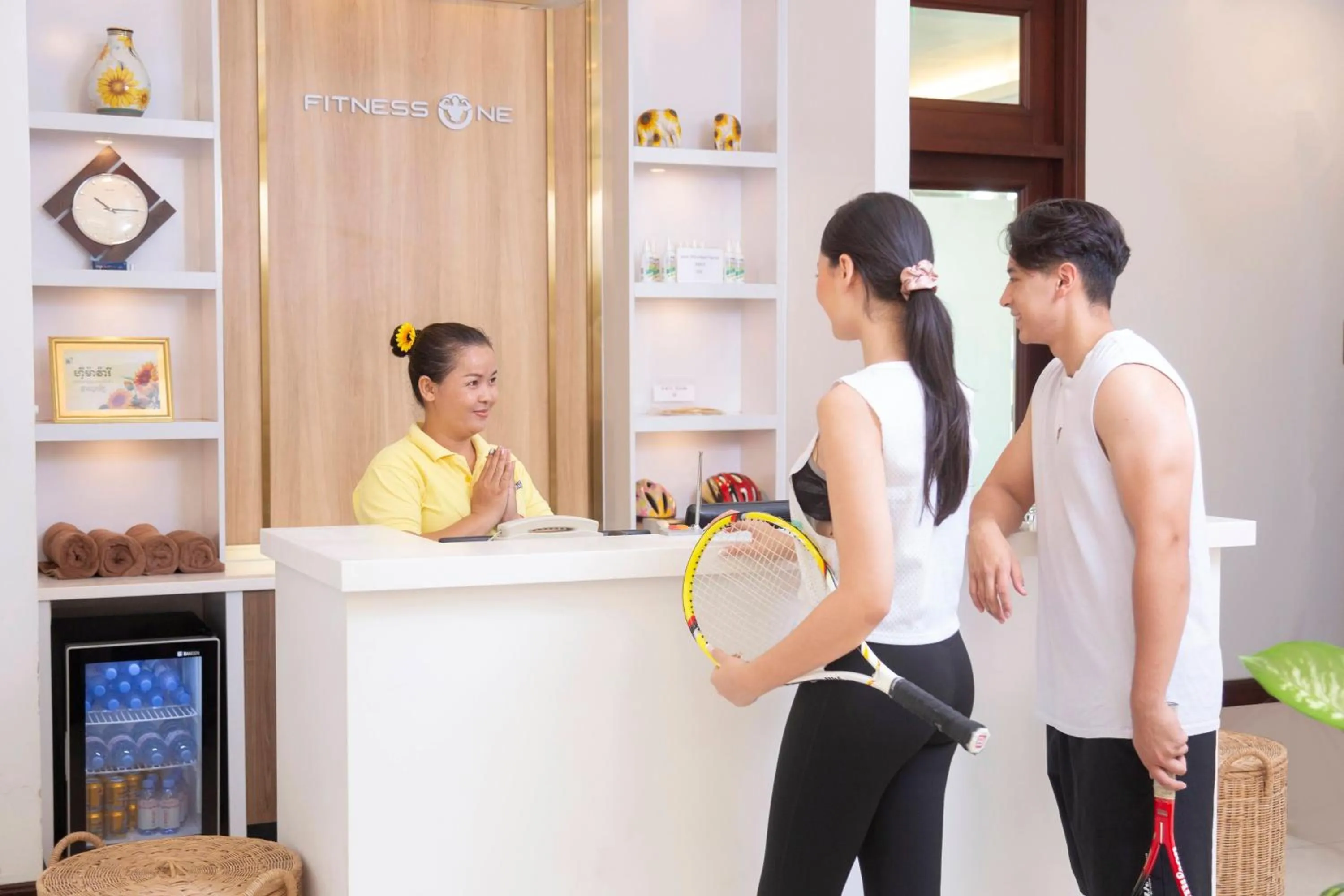 Staff in Himawari Hotel Apartments