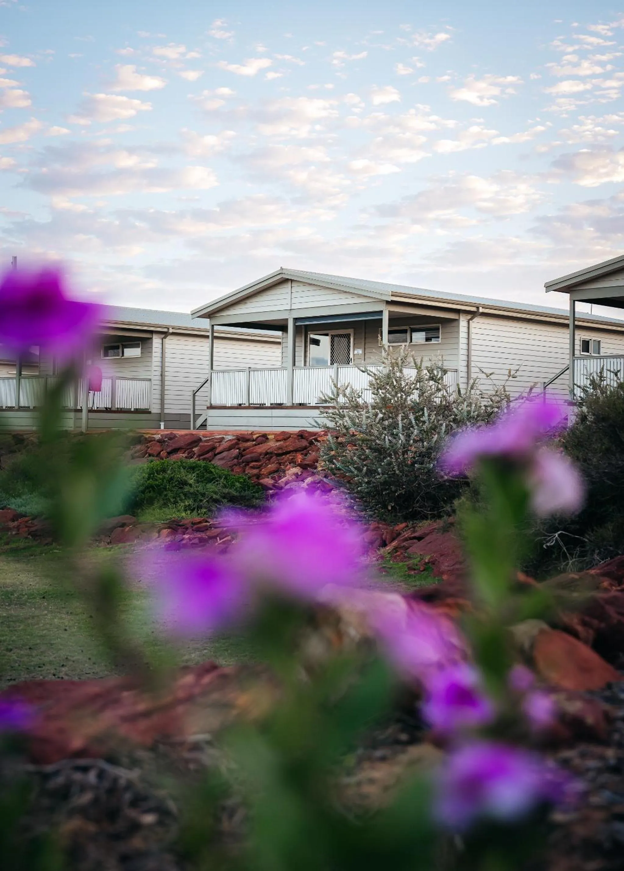 Property building in Kalbarri Red Bluff Tourist Park