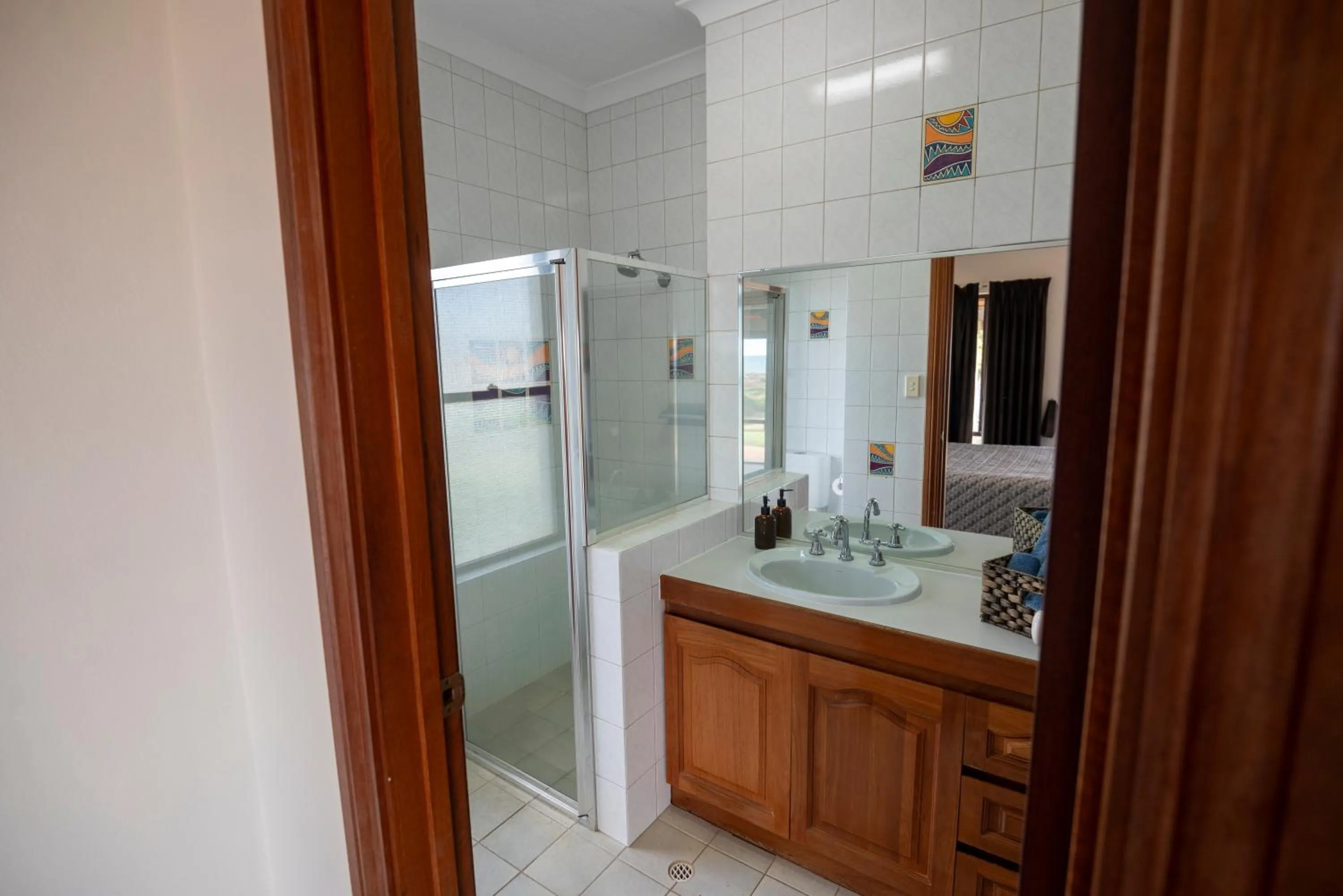 Bathroom in Kalbarri Red Bluff Tourist Park