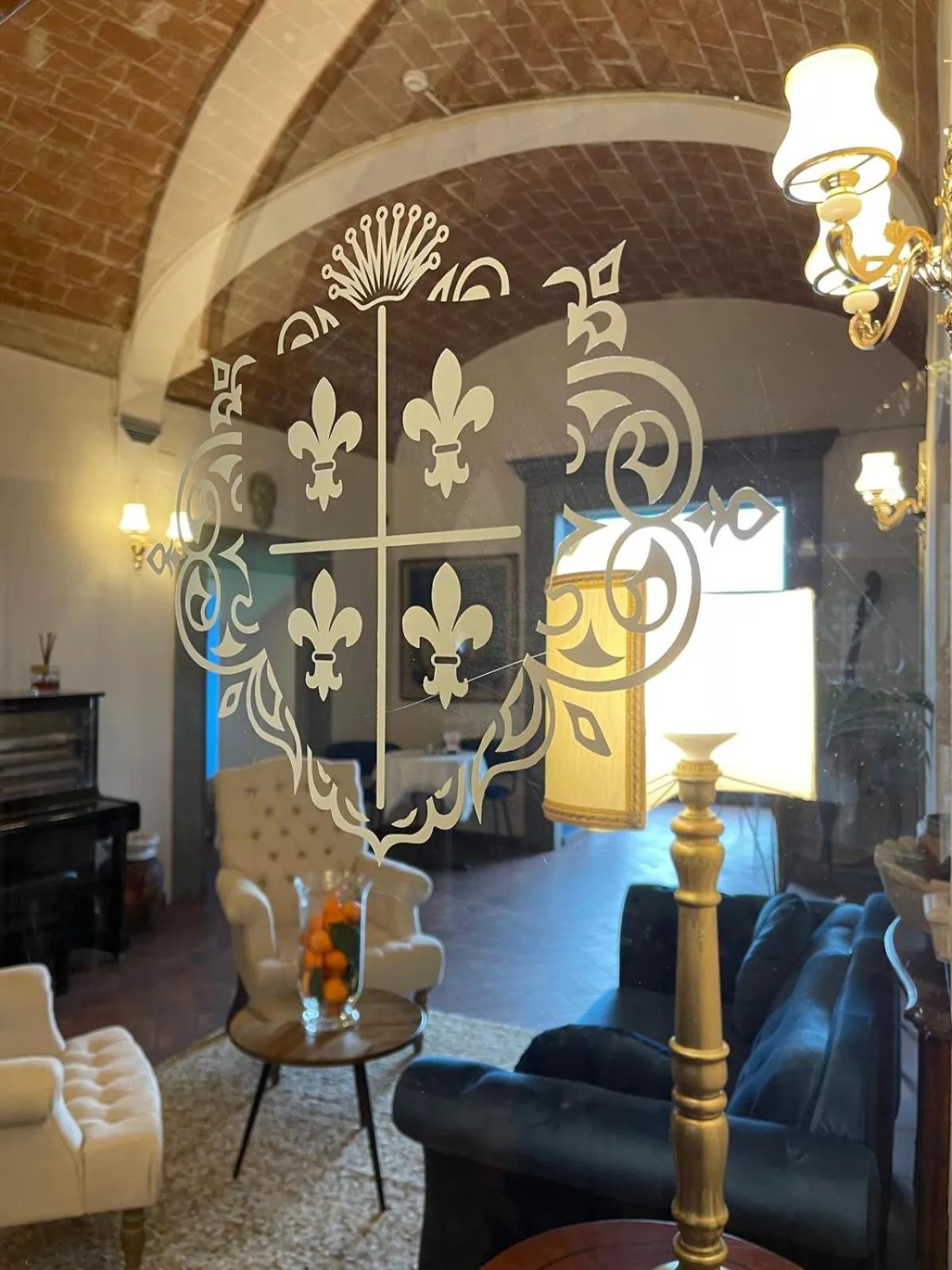 Living room in Quattro Gigli Hotel