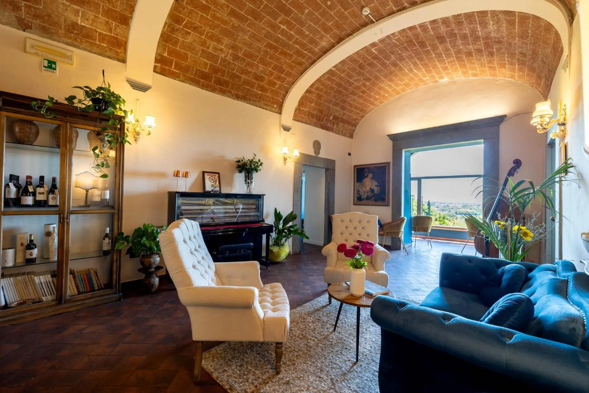 Lobby or reception in Quattro Gigli Hotel