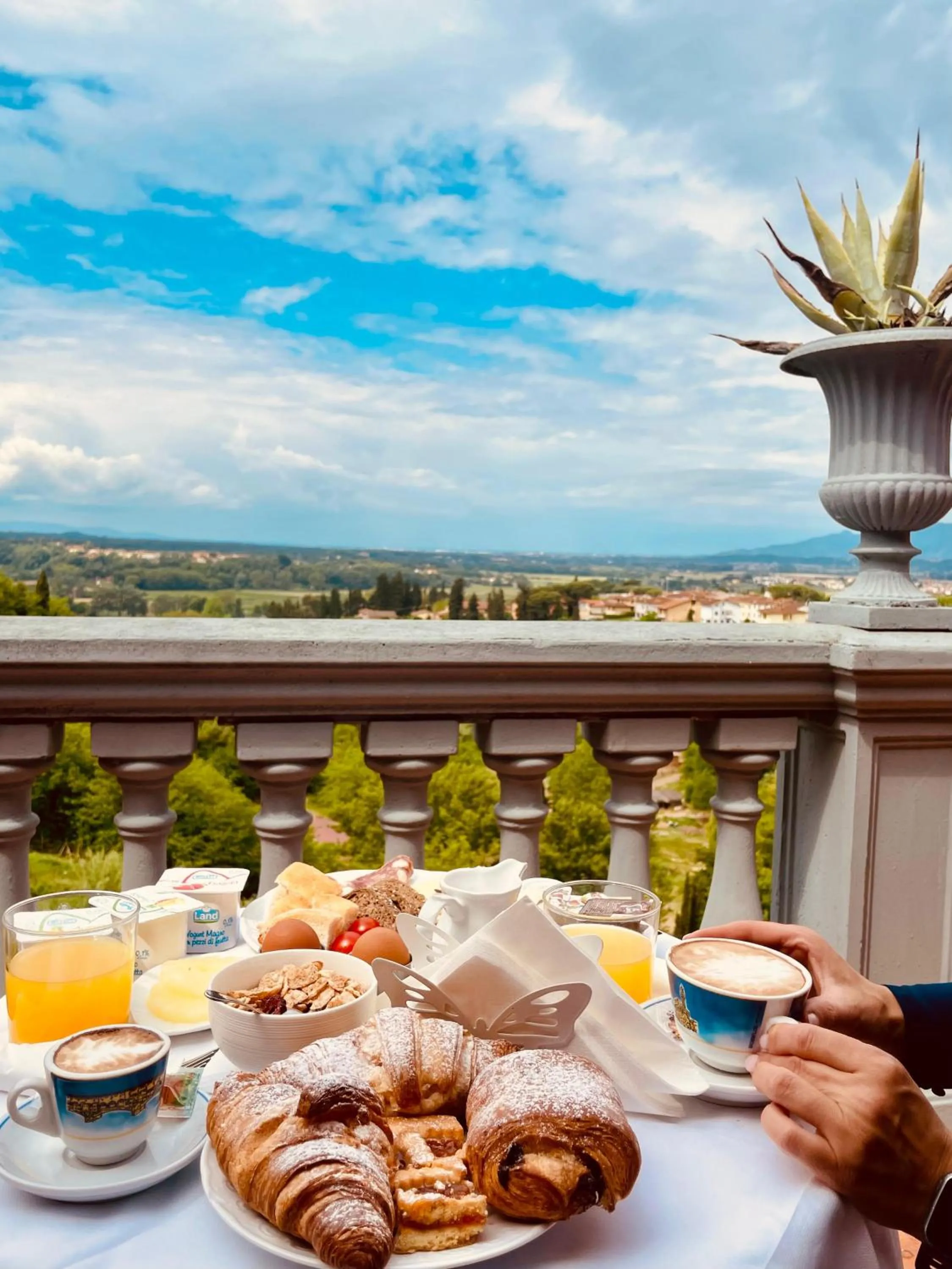 Balcony/Terrace in Quattro Gigli Hotel
