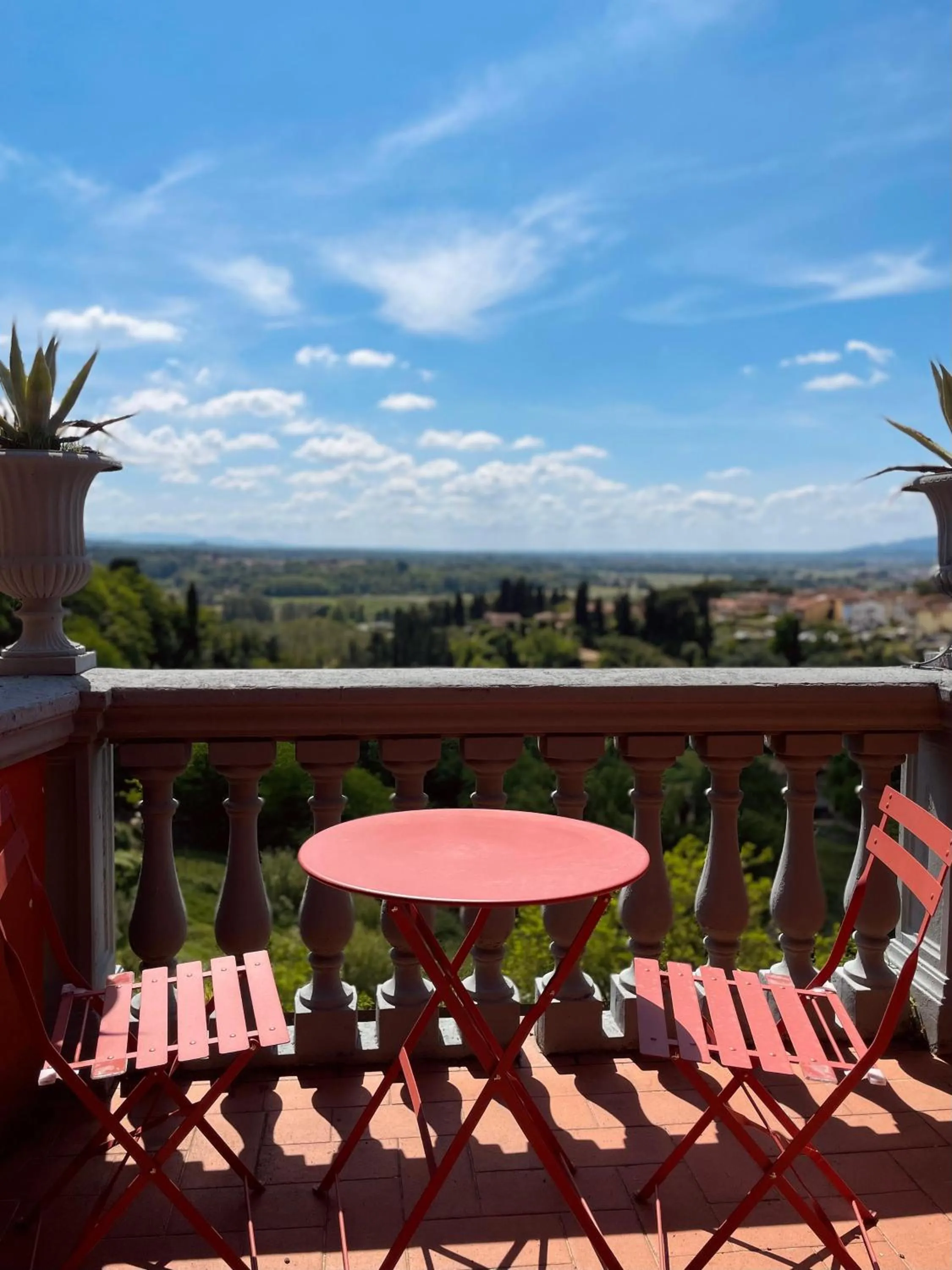 Balcony/Terrace in Quattro Gigli Hotel