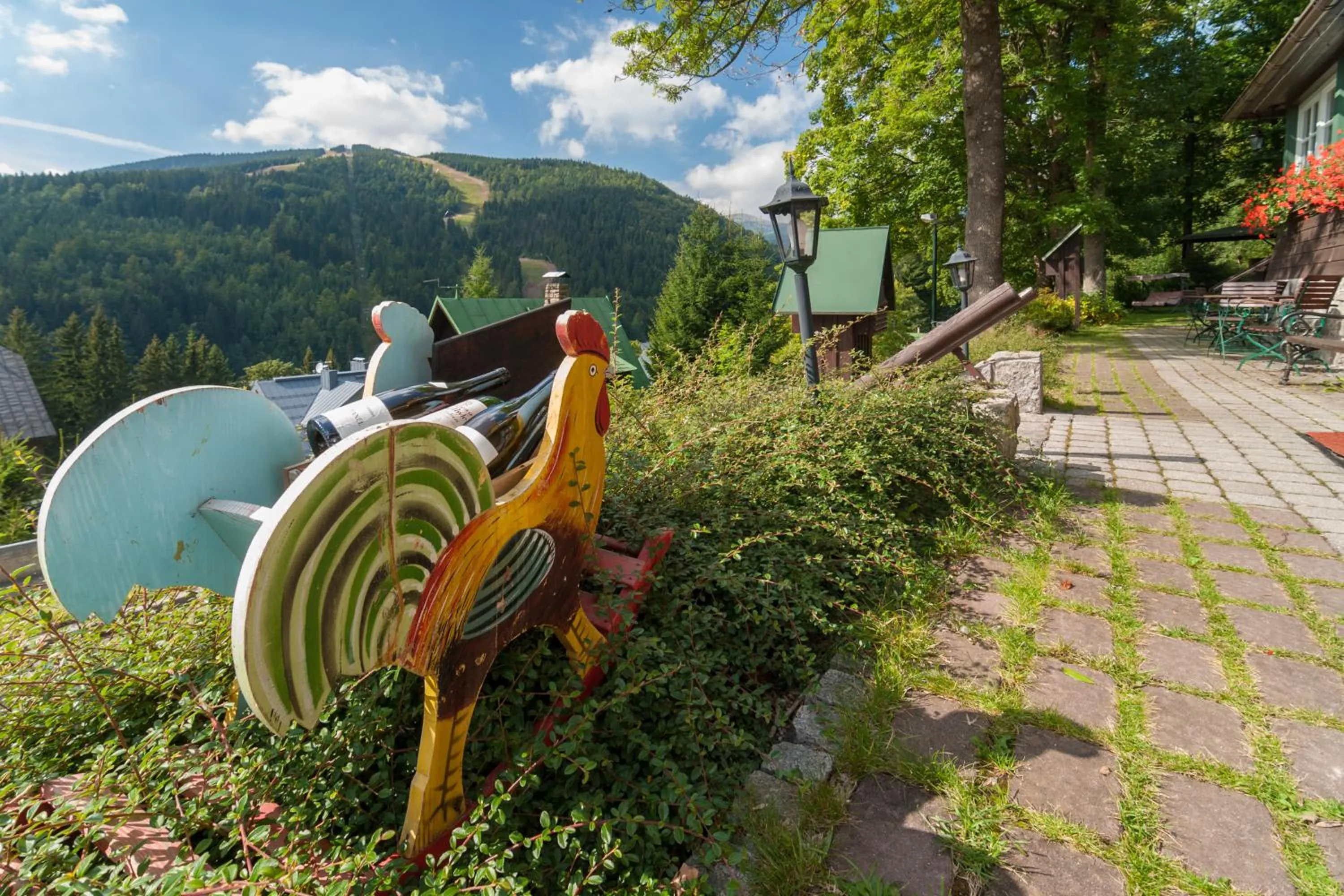 Decorative detail in Hotel Pod Jasany