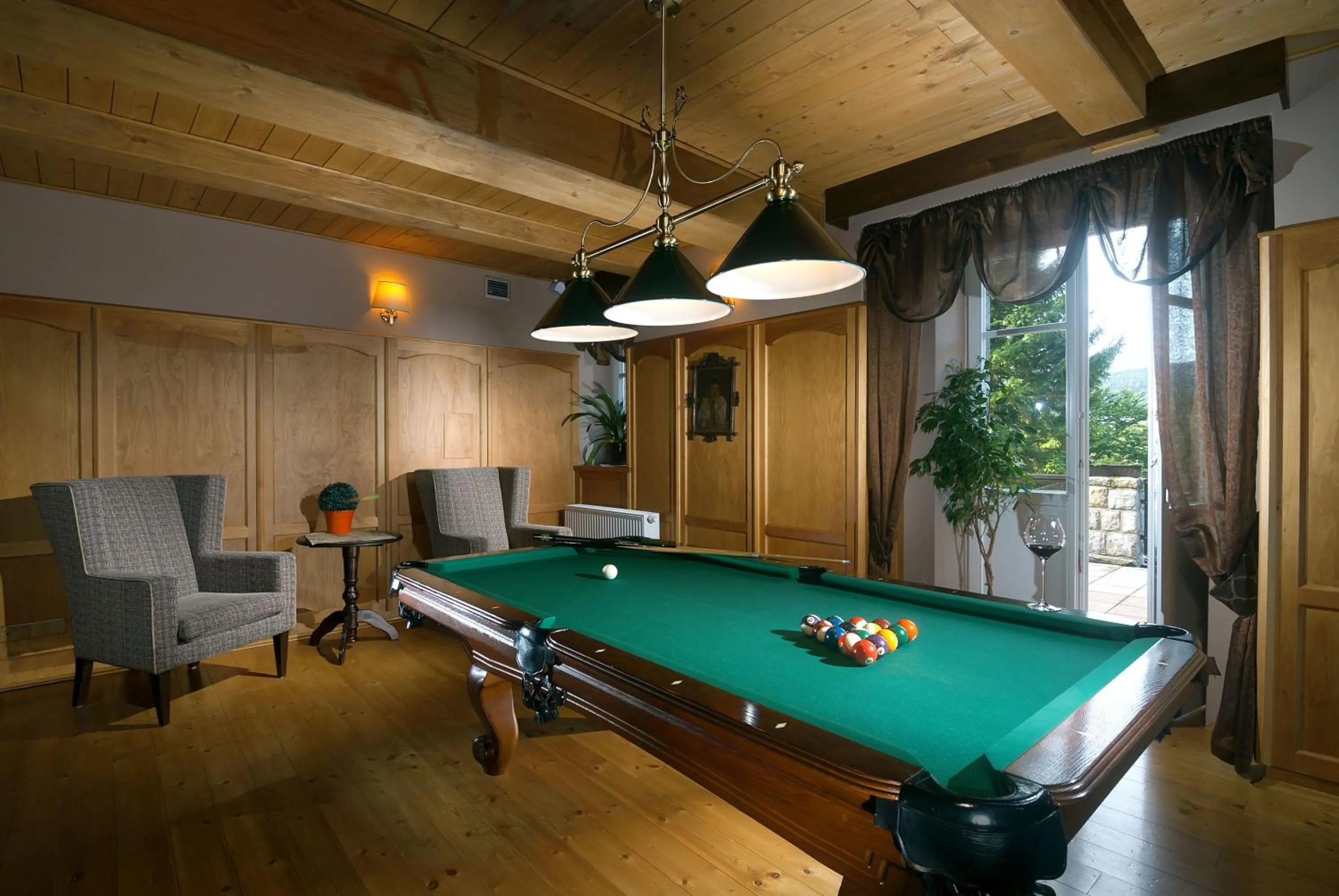 Billiard in Hotel Pod Jasany