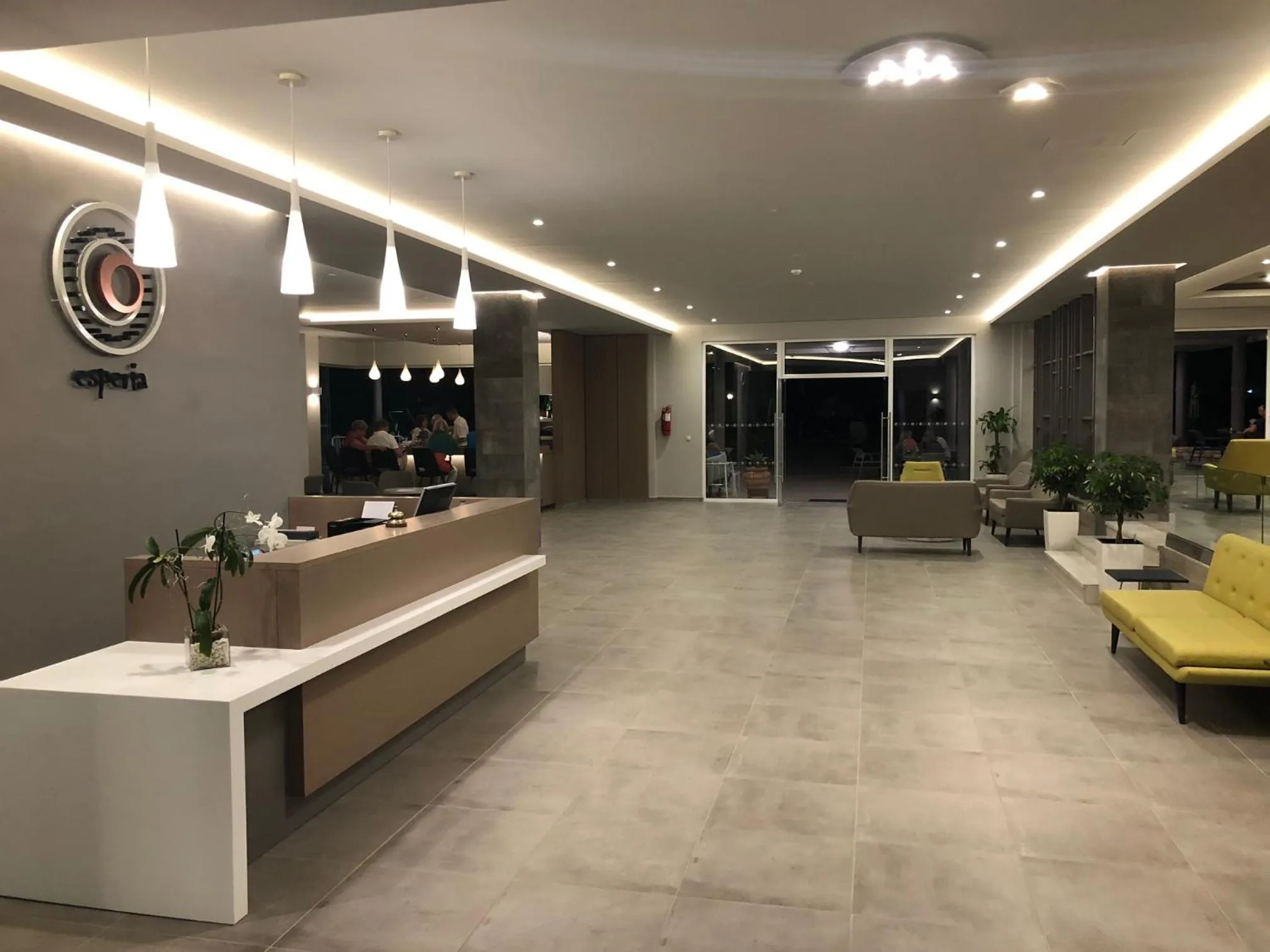 Lobby or reception in Hotel Esperia