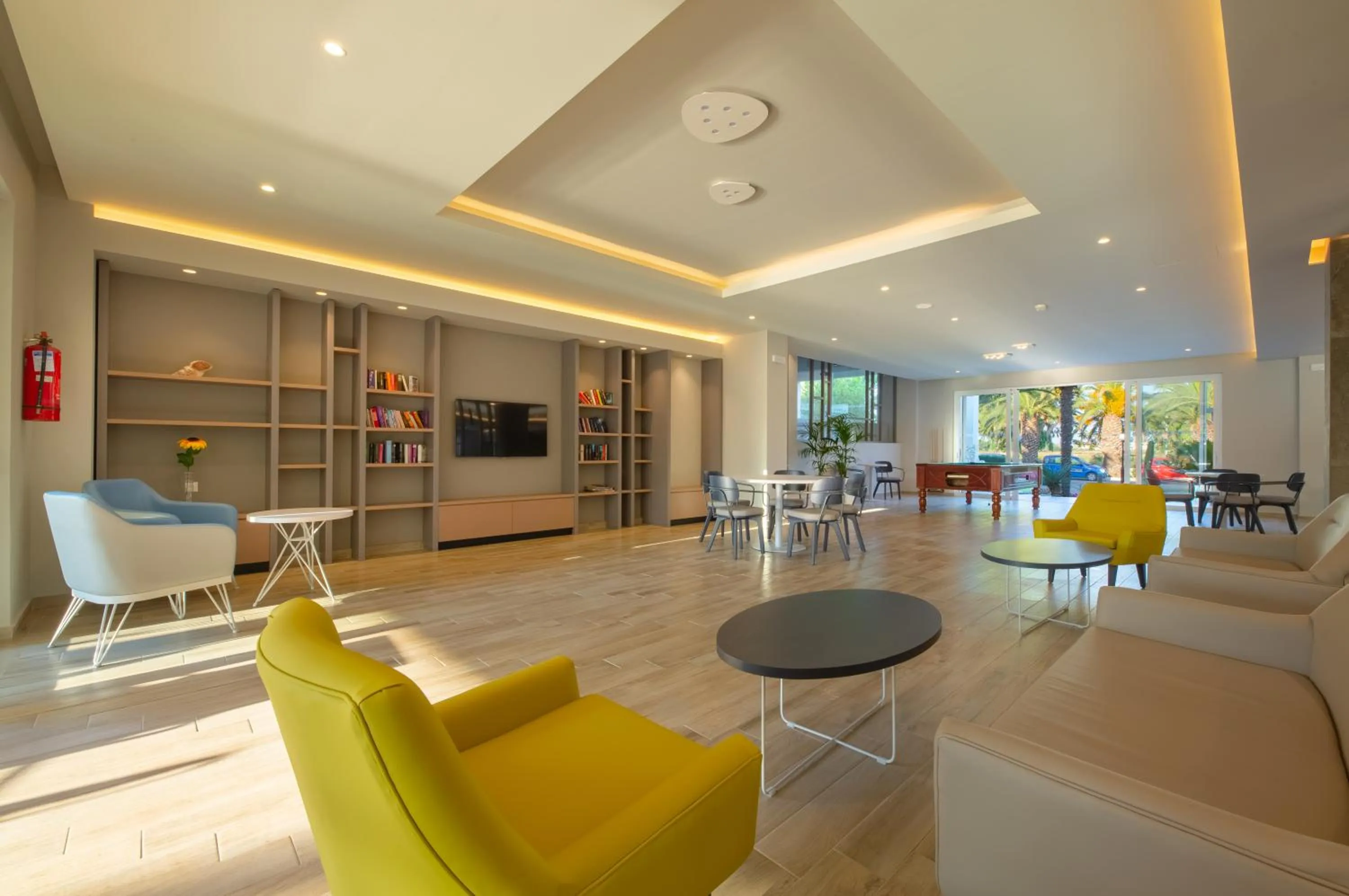 Lobby or reception in Hotel Esperia