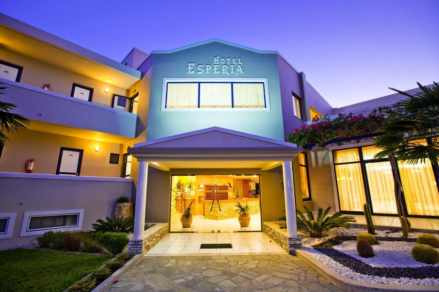 Property building in Hotel Esperia