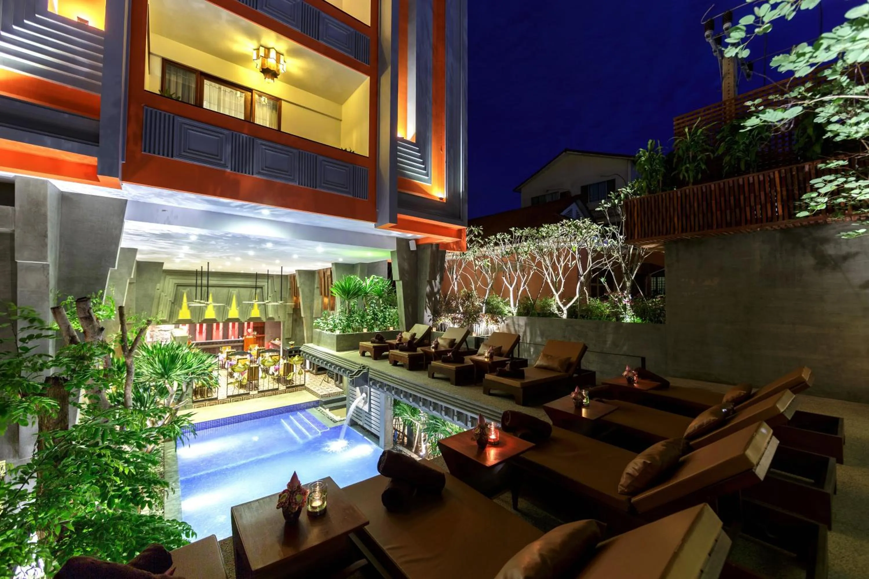 Garden view in Golden Temple Boutique