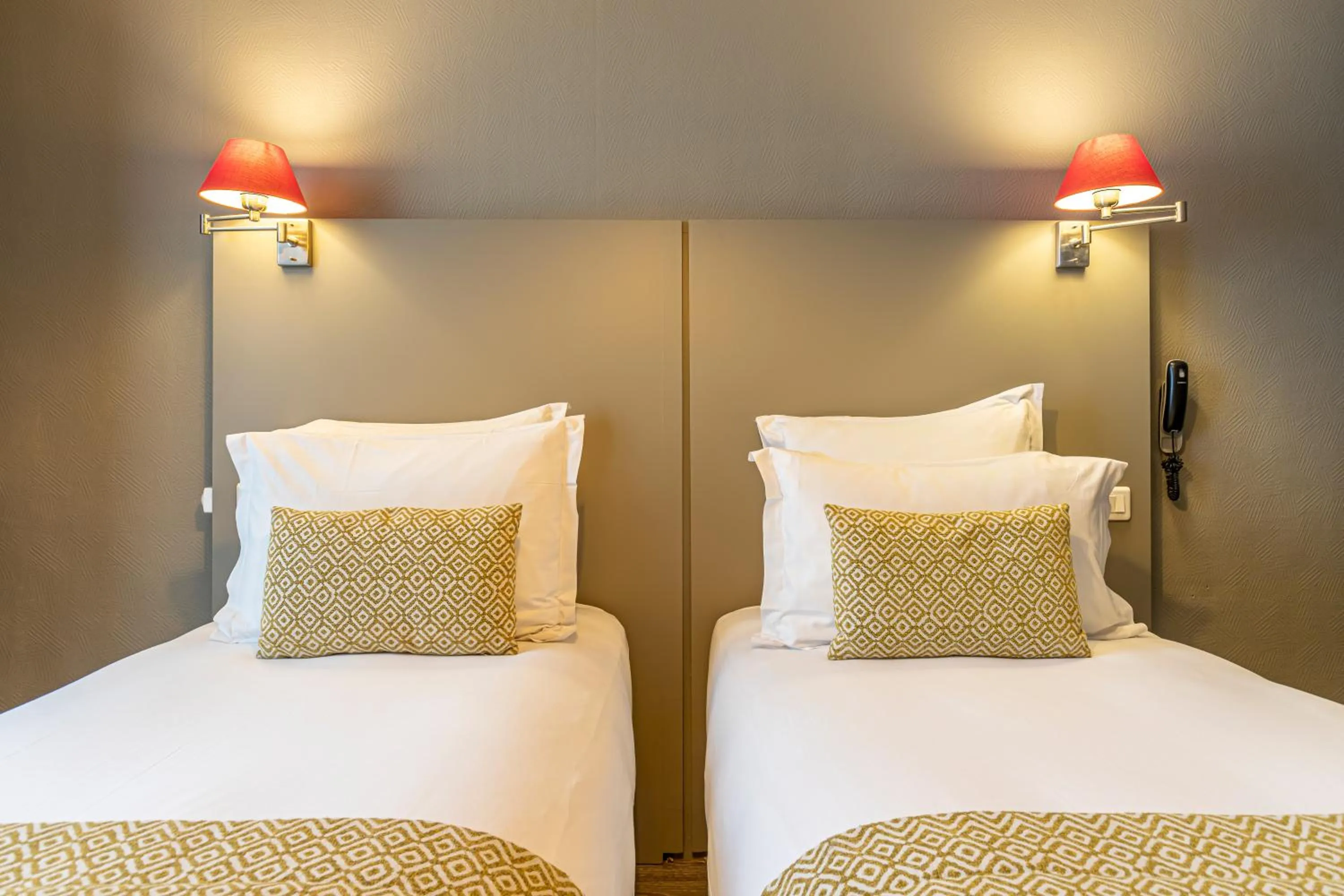 Bed in Splendid Hôtel