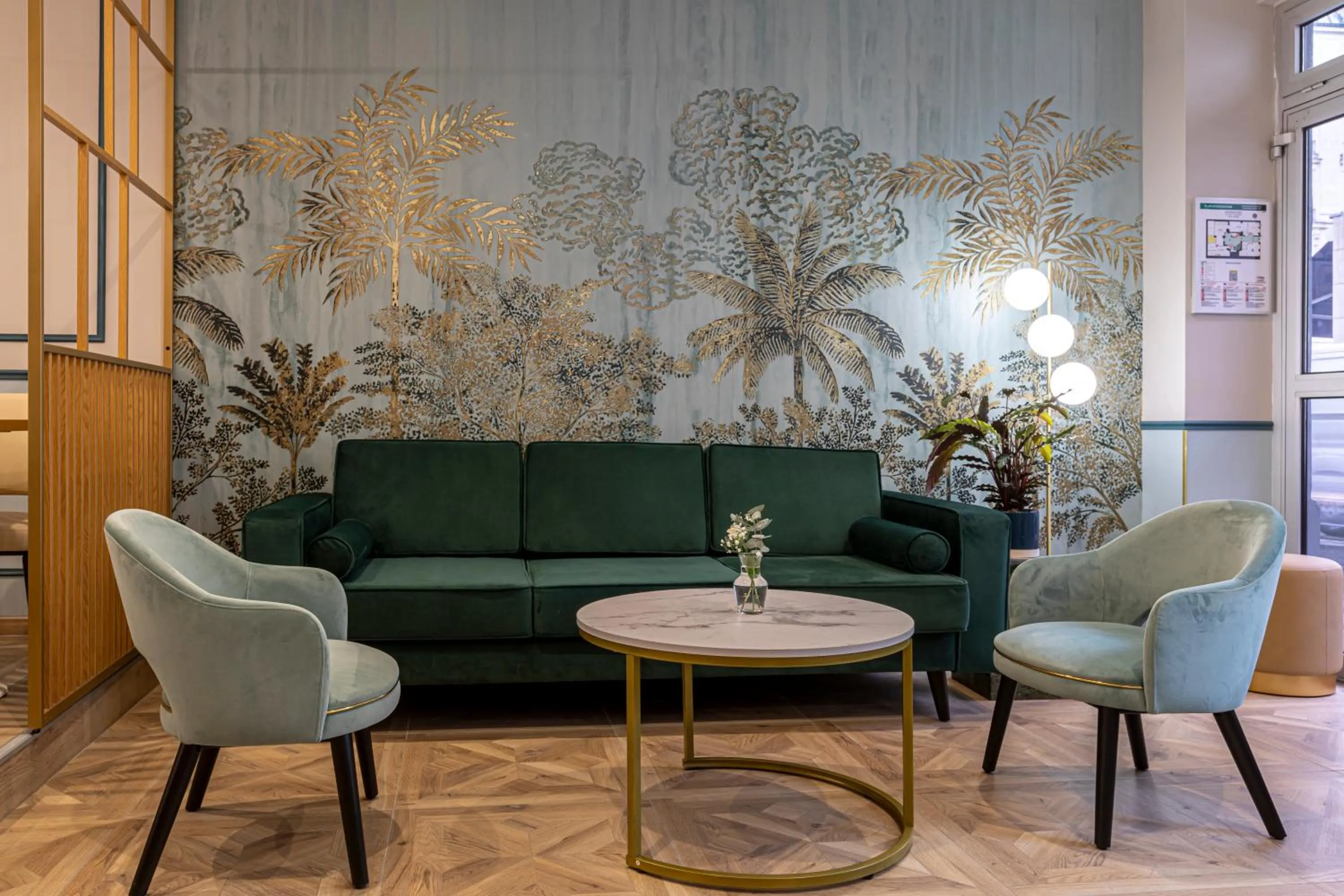 Living room in Splendid Hôtel