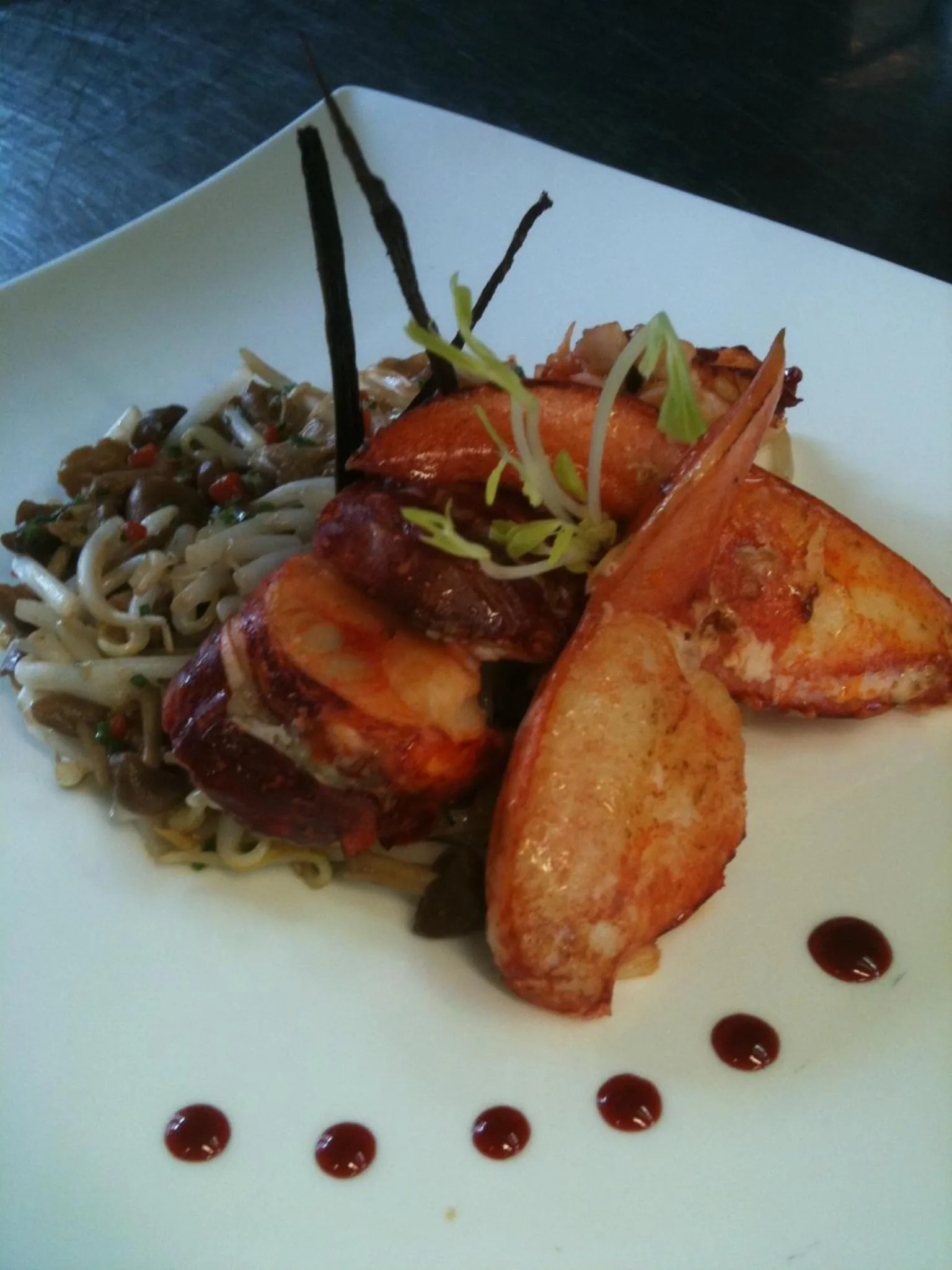 Food close-up in La Chaîne D'or