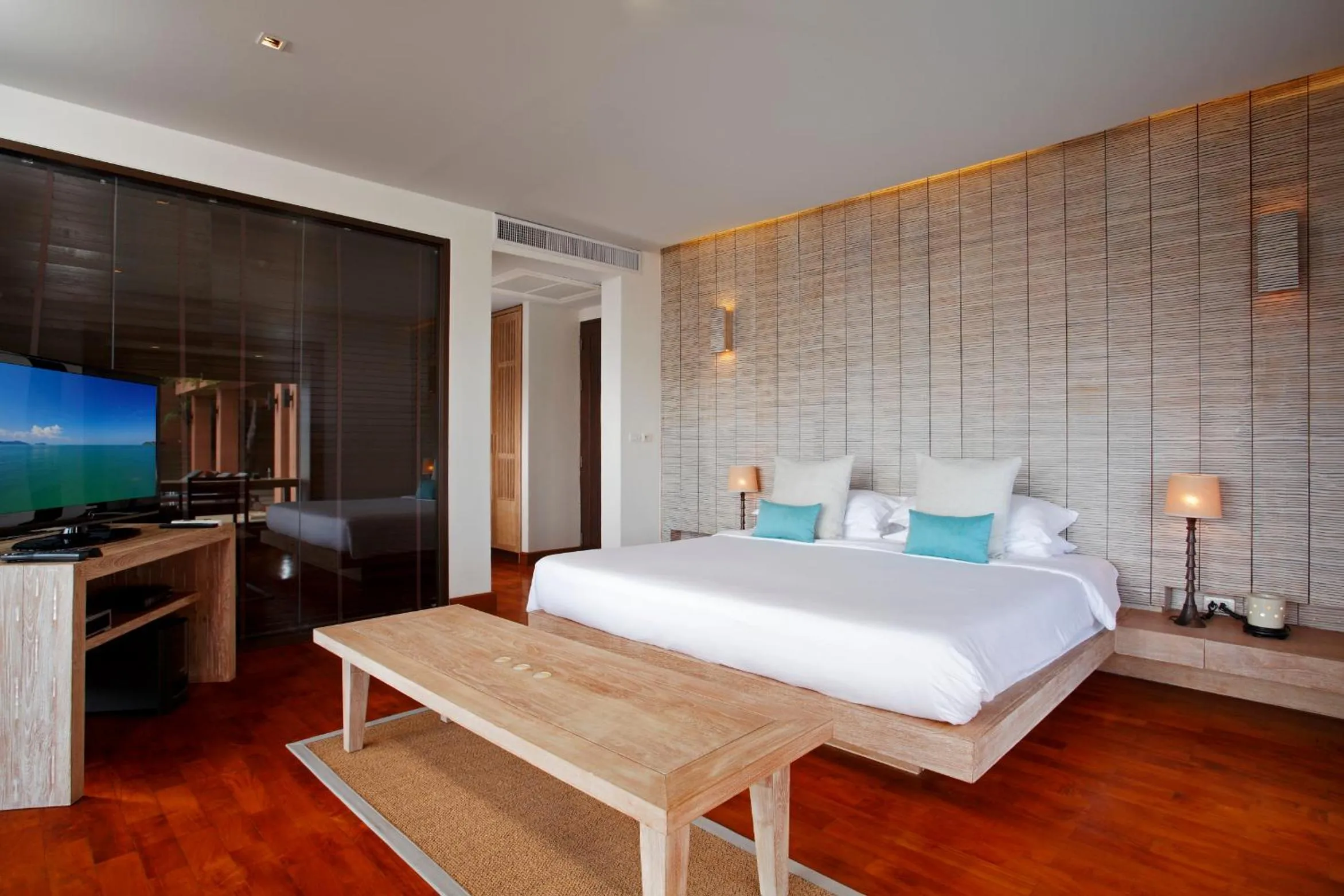 Bedroom, Bed in Sri Panwa Phuket Luxury Pool Villa Hotel - SHA Plus