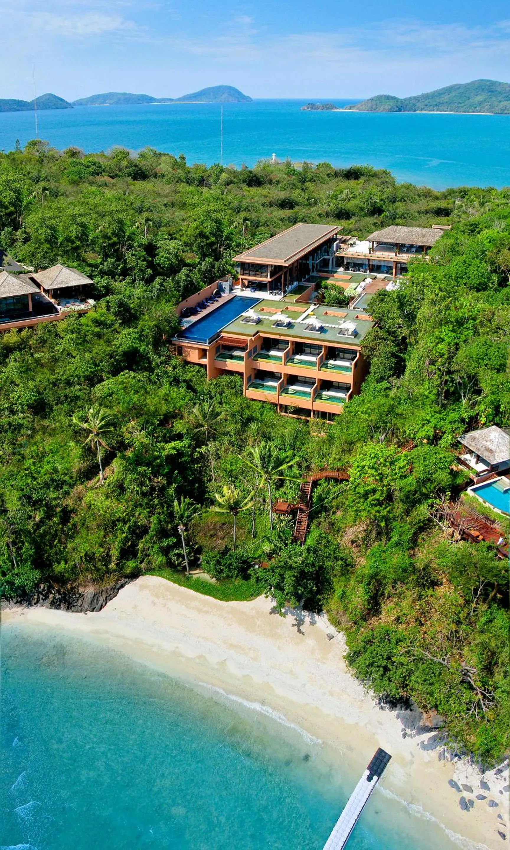 Swimming pool in Sri Panwa Phuket Luxury Pool Villa Hotel - SHA Plus