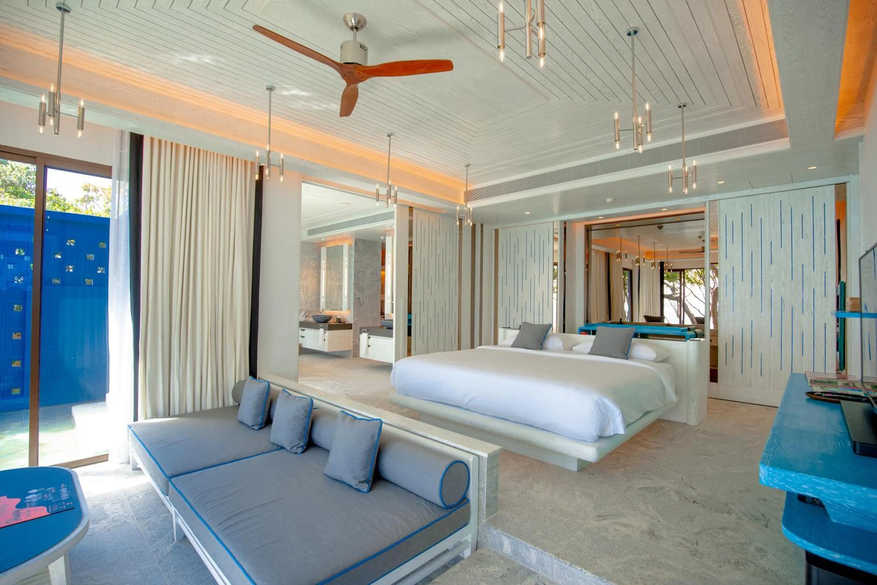 Bed in Sri Panwa Phuket Luxury Pool Villa Hotel - SHA Plus