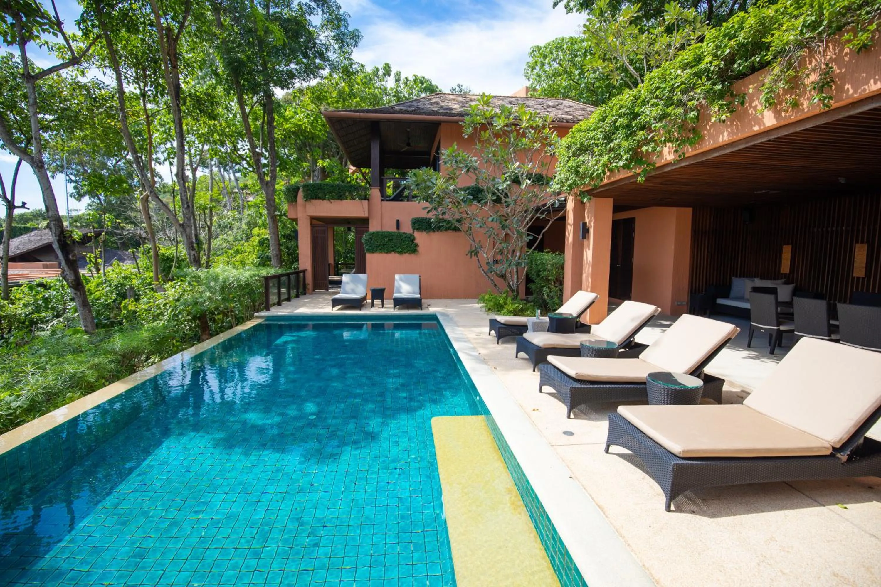 Balcony/Terrace in Sri Panwa Phuket Luxury Pool Villa Hotel - SHA Plus