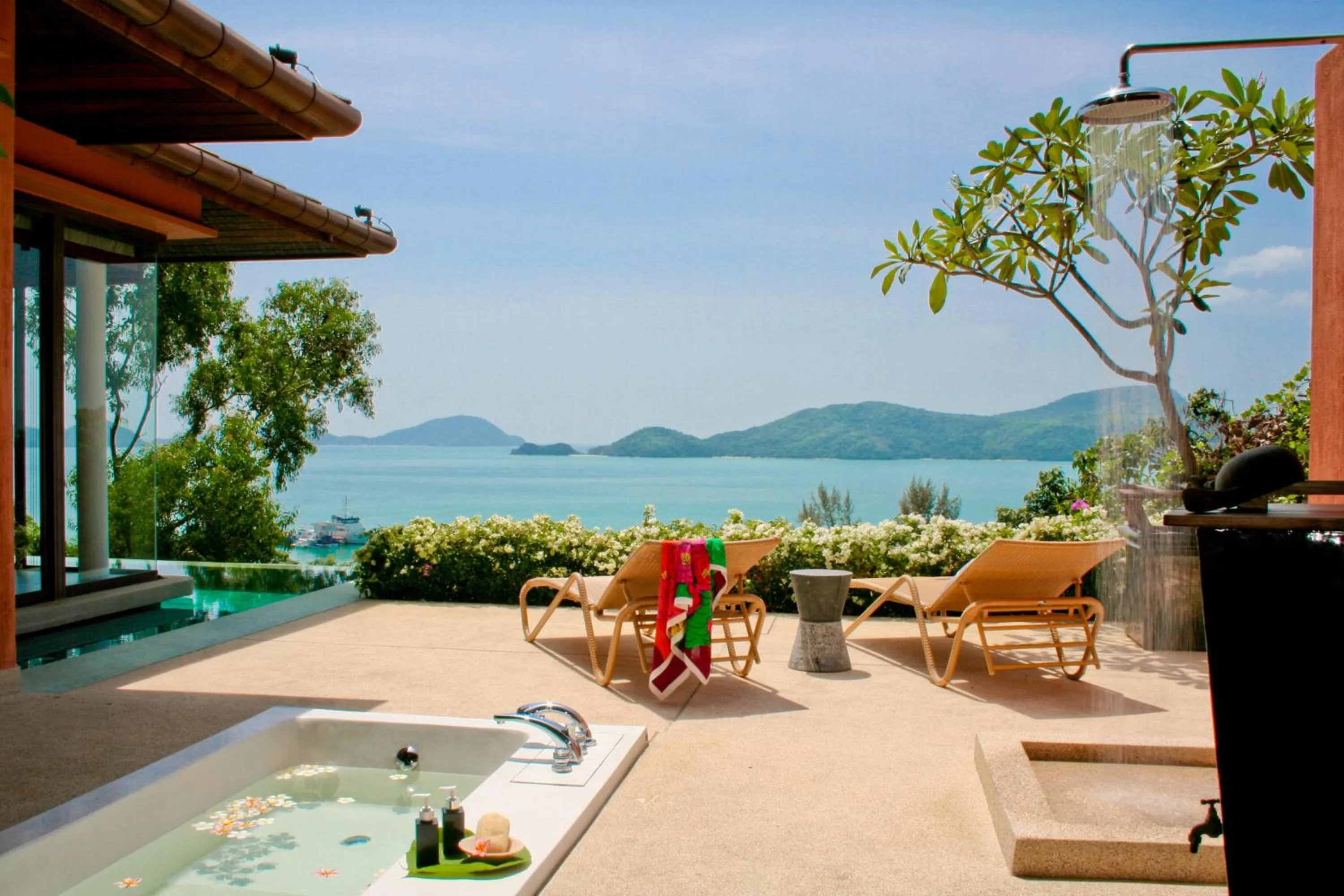 Patio in Sri Panwa Phuket Luxury Pool Villa Hotel - SHA Plus
