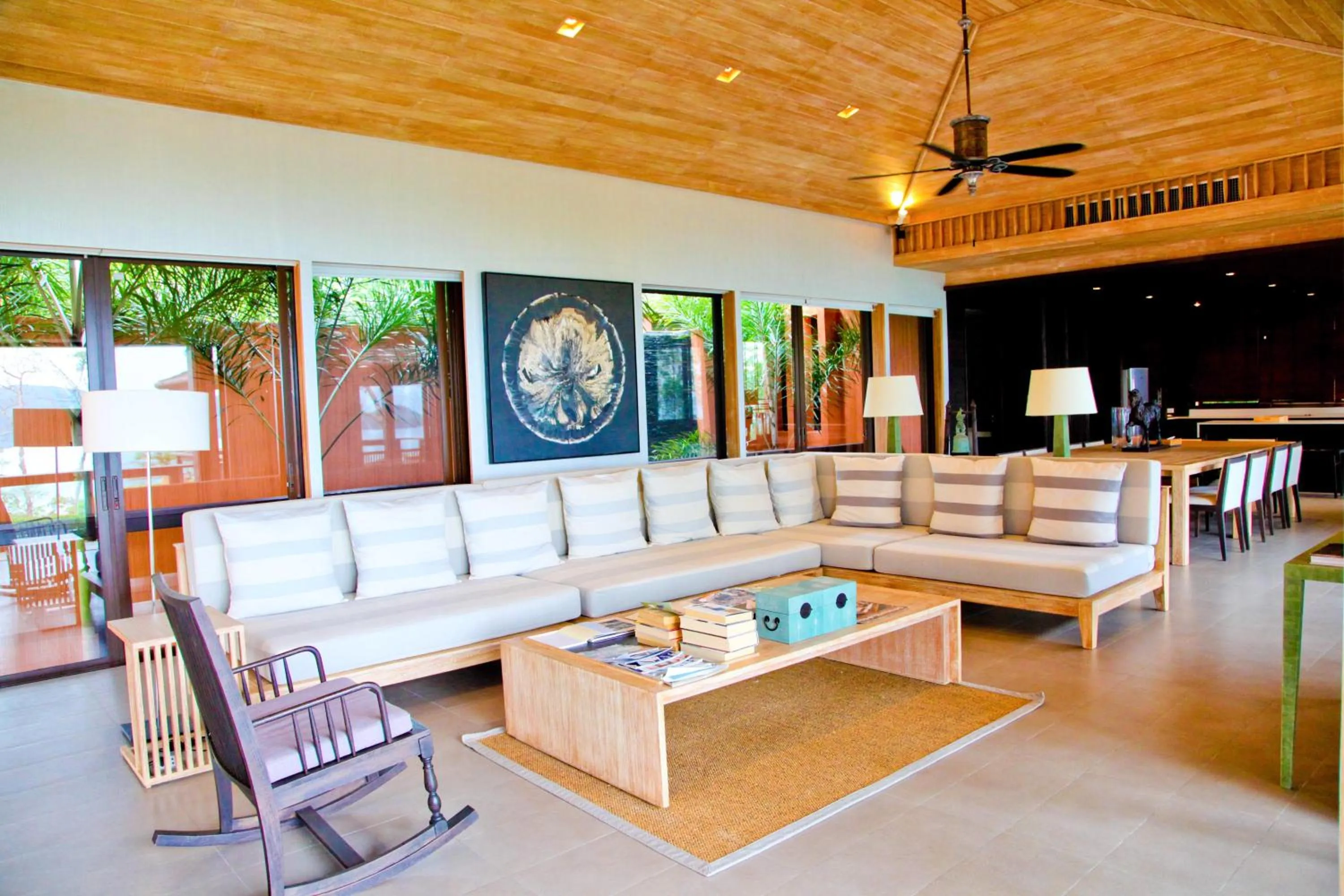 Living room in Sri Panwa Phuket Luxury Pool Villa Hotel - SHA Plus