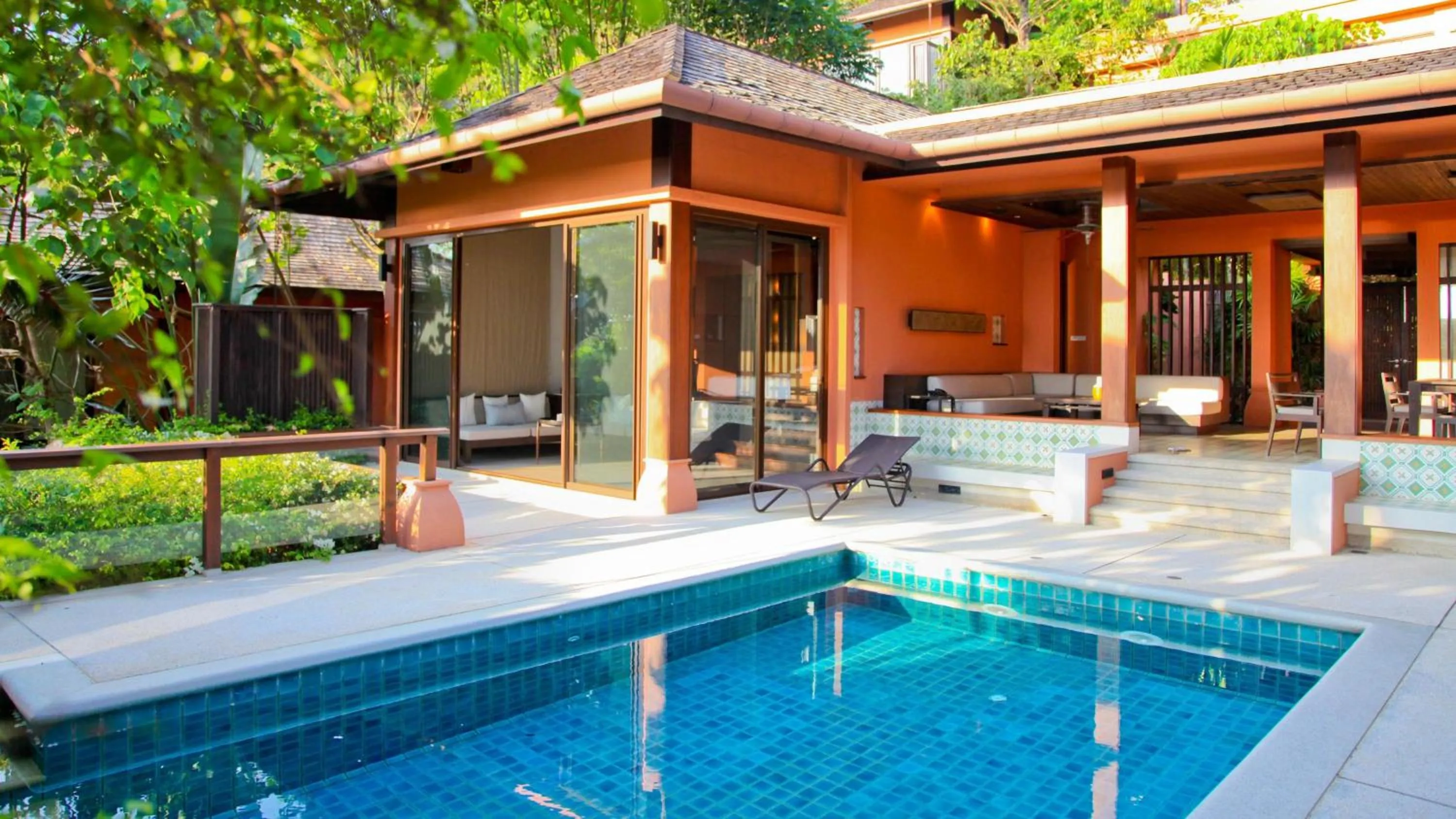 Patio in Sri Panwa Phuket Luxury Pool Villa Hotel - SHA Plus