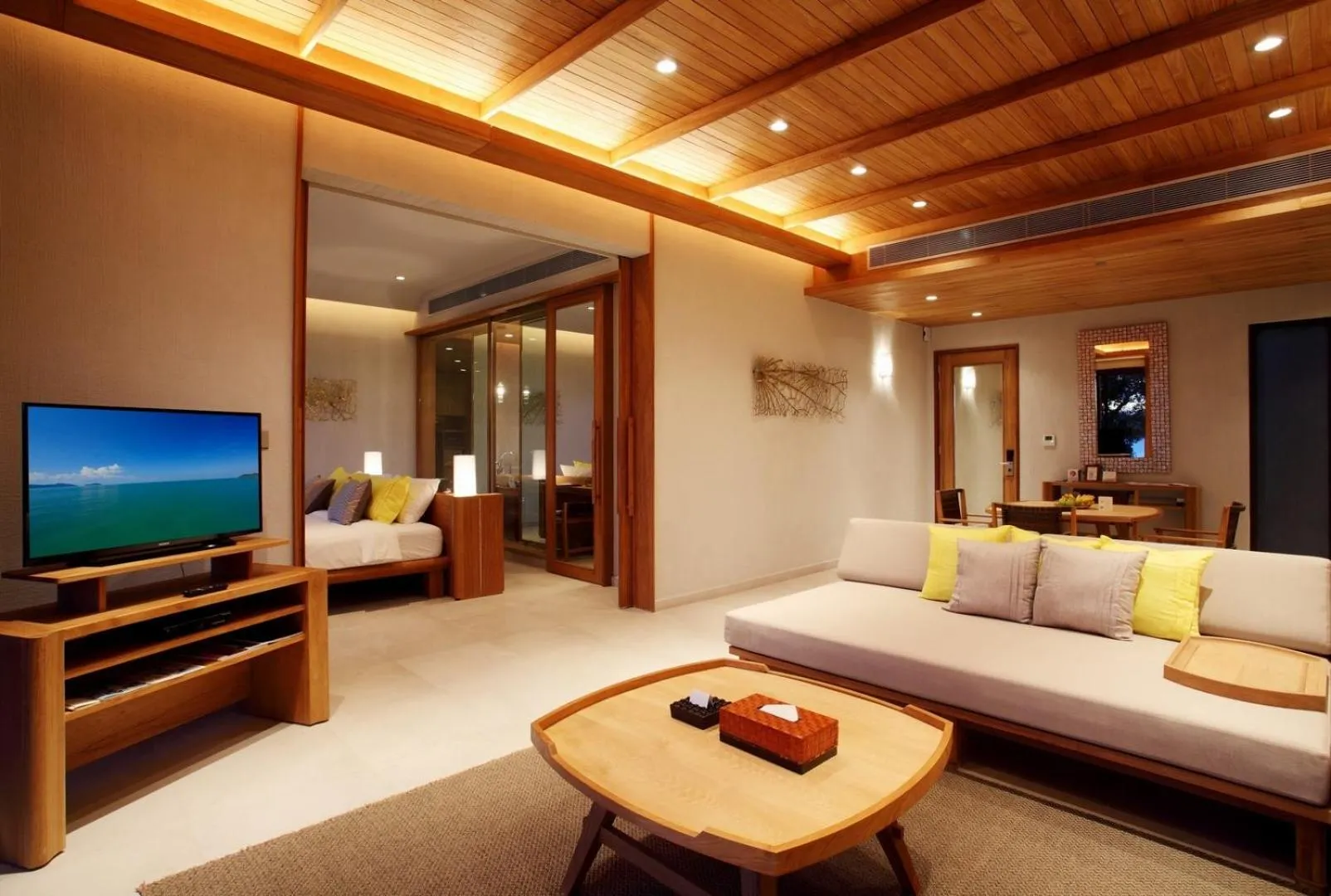 TV and multimedia in Sri Panwa Phuket Luxury Pool Villa Hotel - SHA Plus