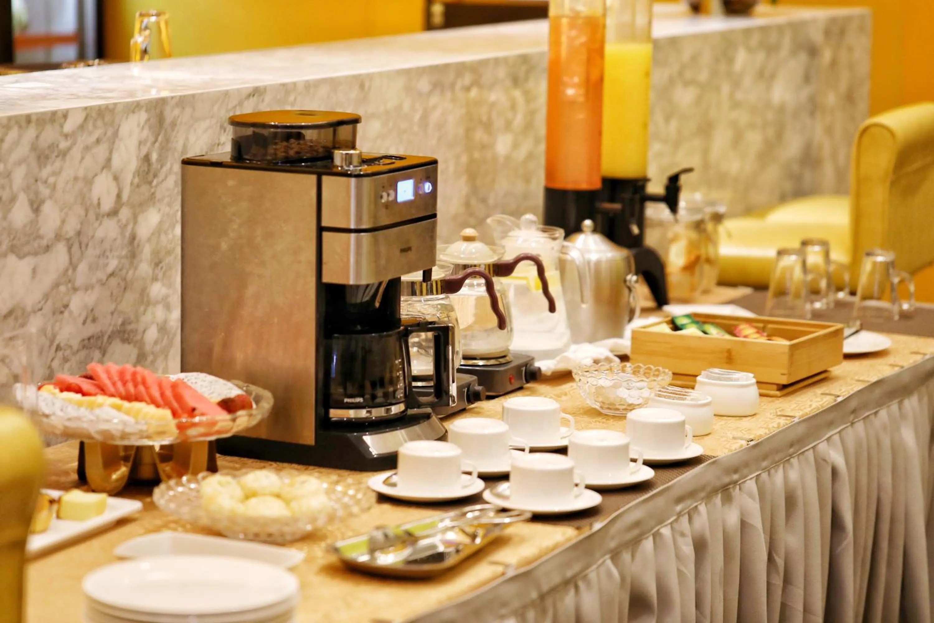 Lounge or bar in Jinjiang Metropolo Hotel Hangzhou East Railway Station