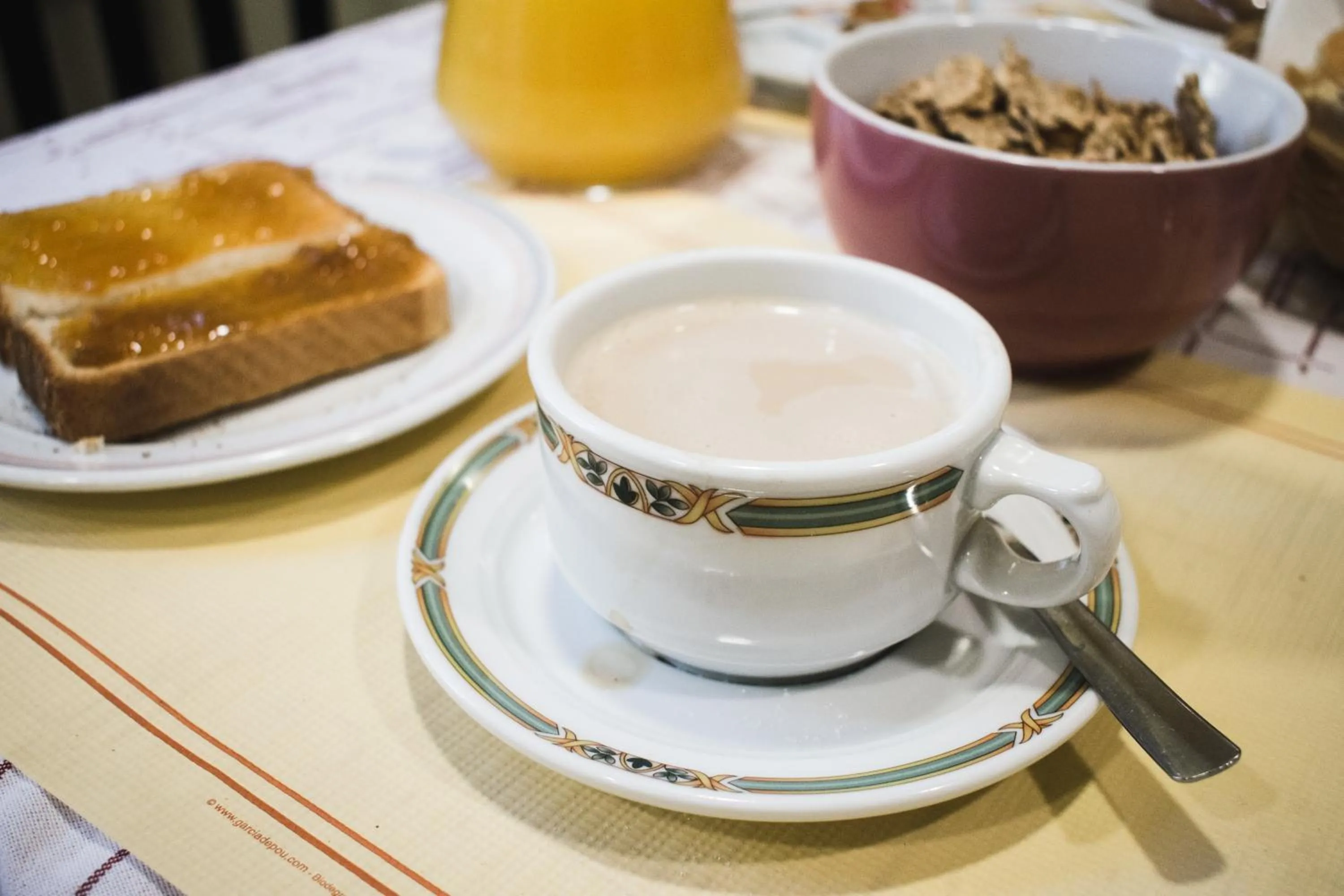 Breakfast in Hotel Casa El Rapido